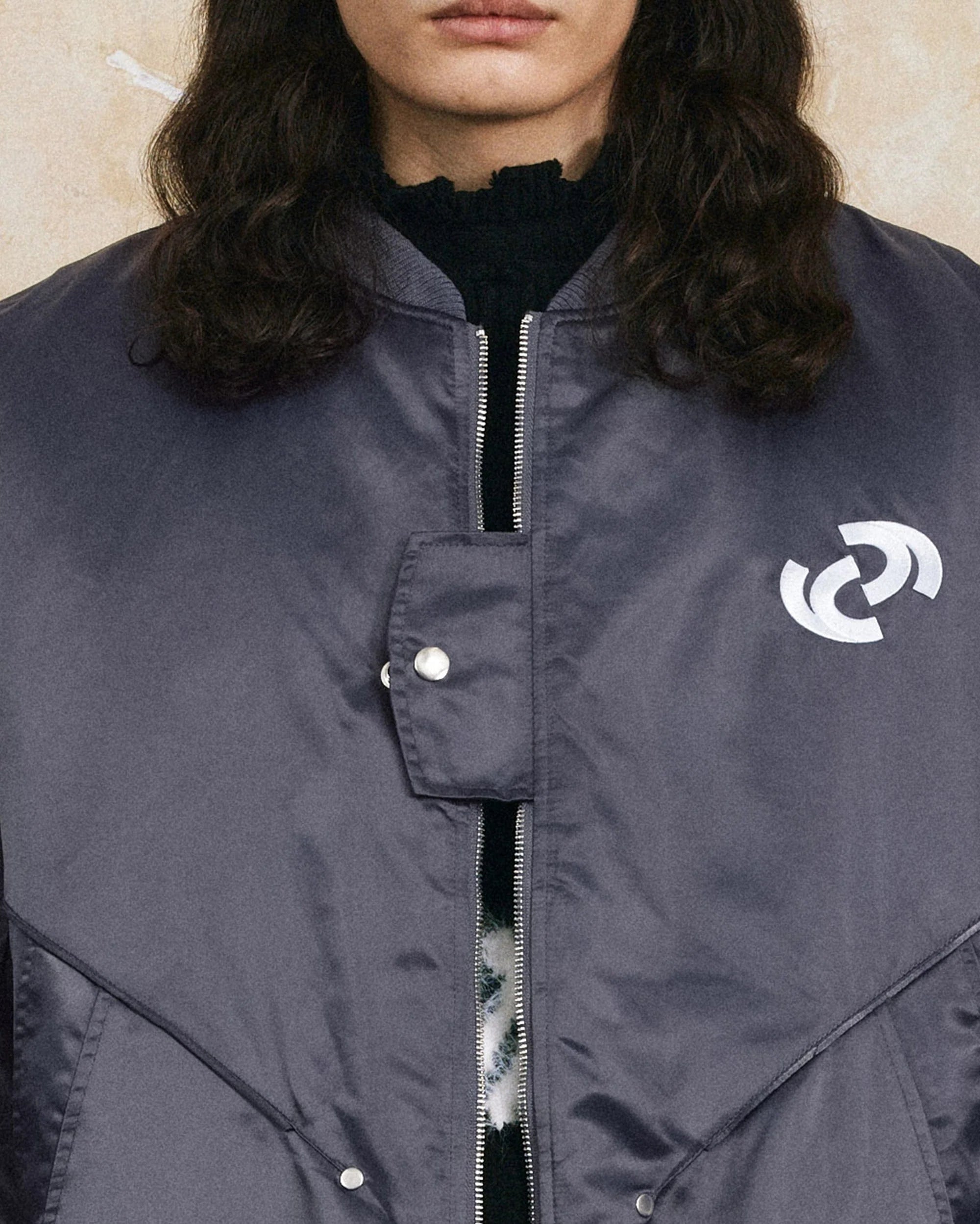 OVDY Modern Big-pocket Cotton-Padded Baseball Jacket
