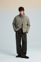 SAME FLOW Reversible Fleece-Lined Puffer