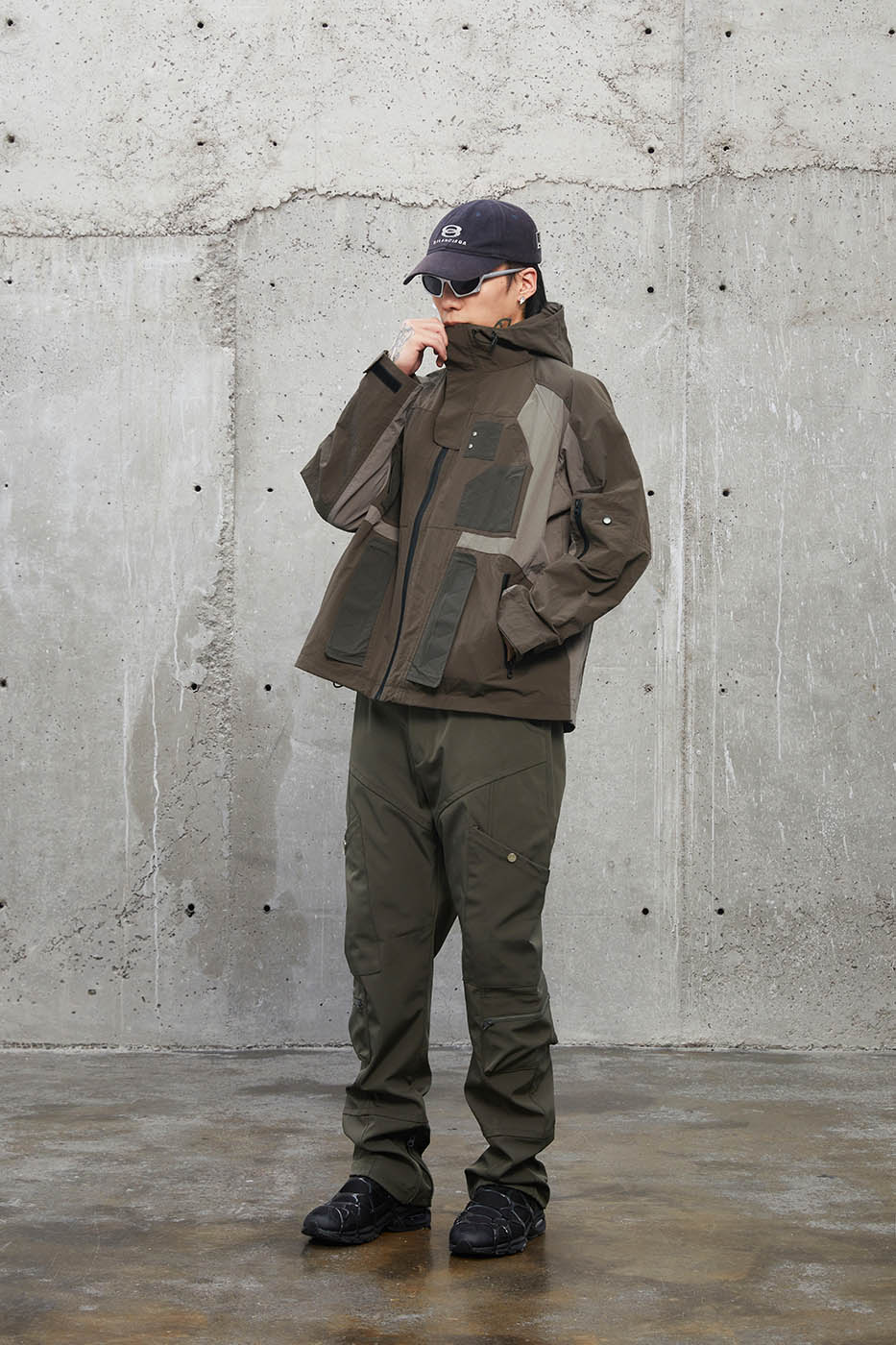 F2CE Deconstructed Waterproof Windbreaker