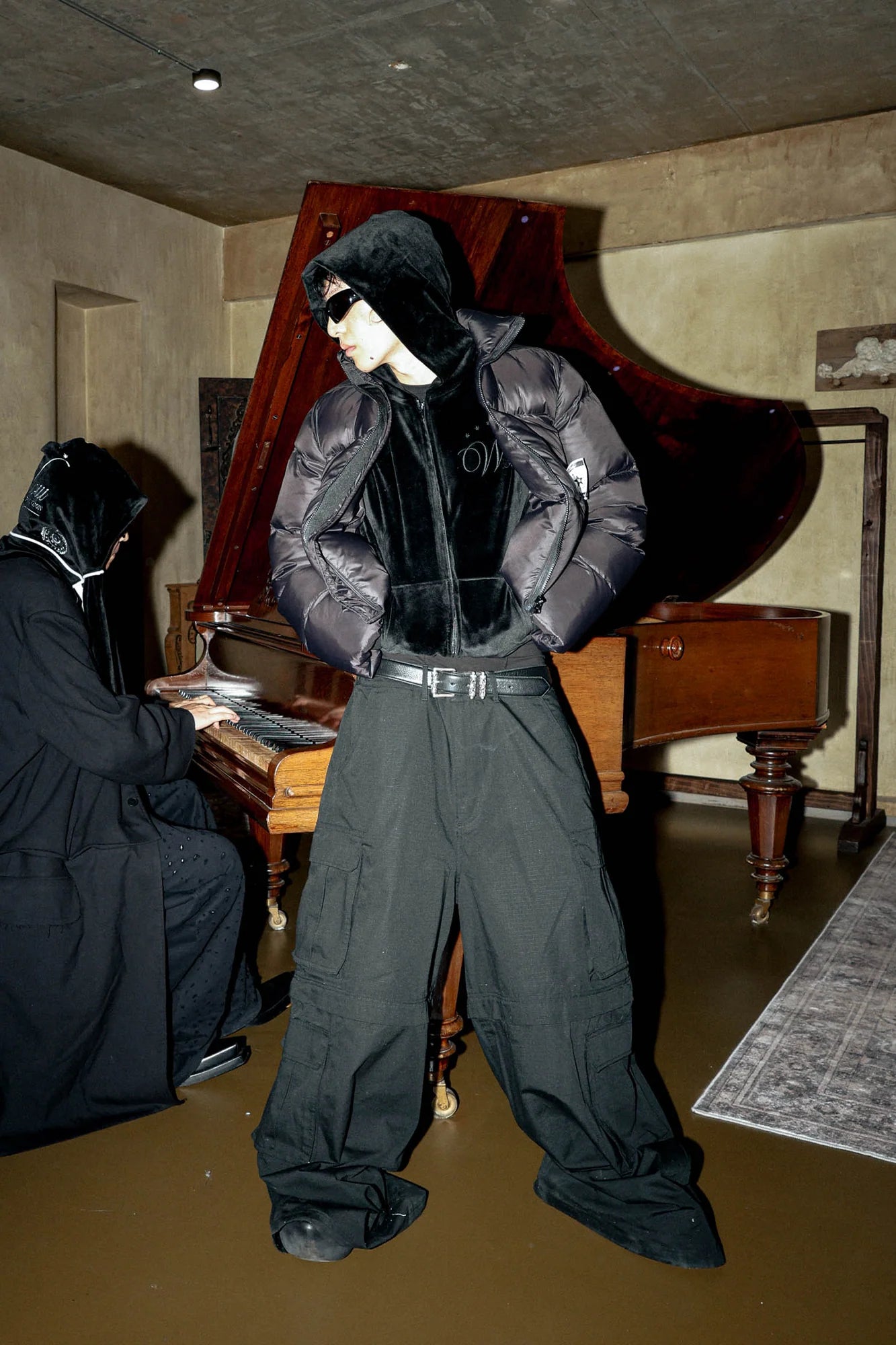 PCCVISION x GMK Multi-Pocket Baggy Cargo Pants