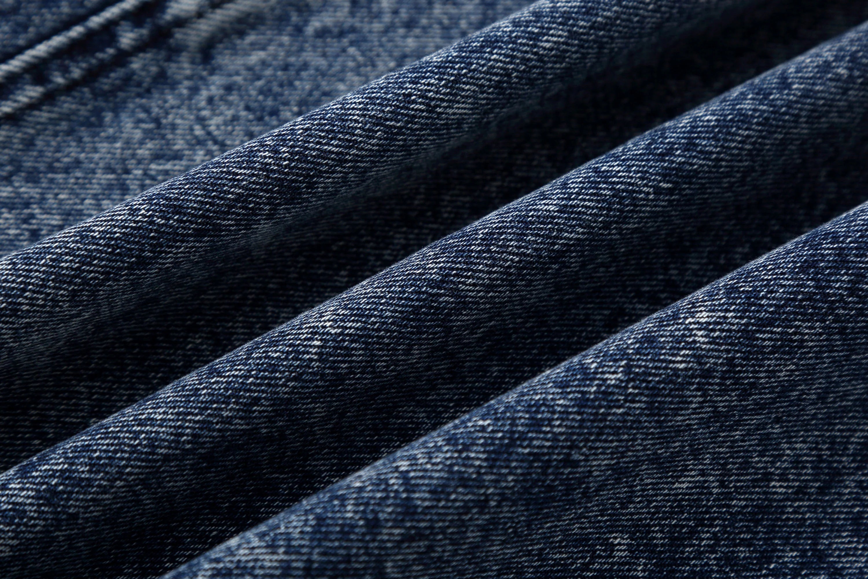 CLP Distressed Contrast-Panel Oversized Jeans