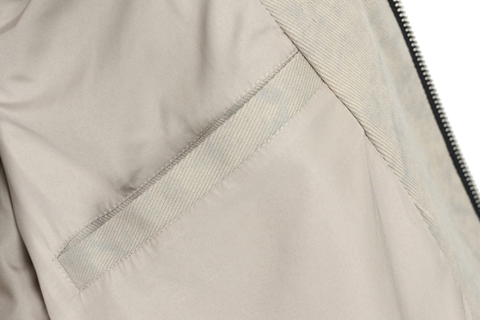 OKAYTHXBYE Essential Contrast Collar Washed Jacket