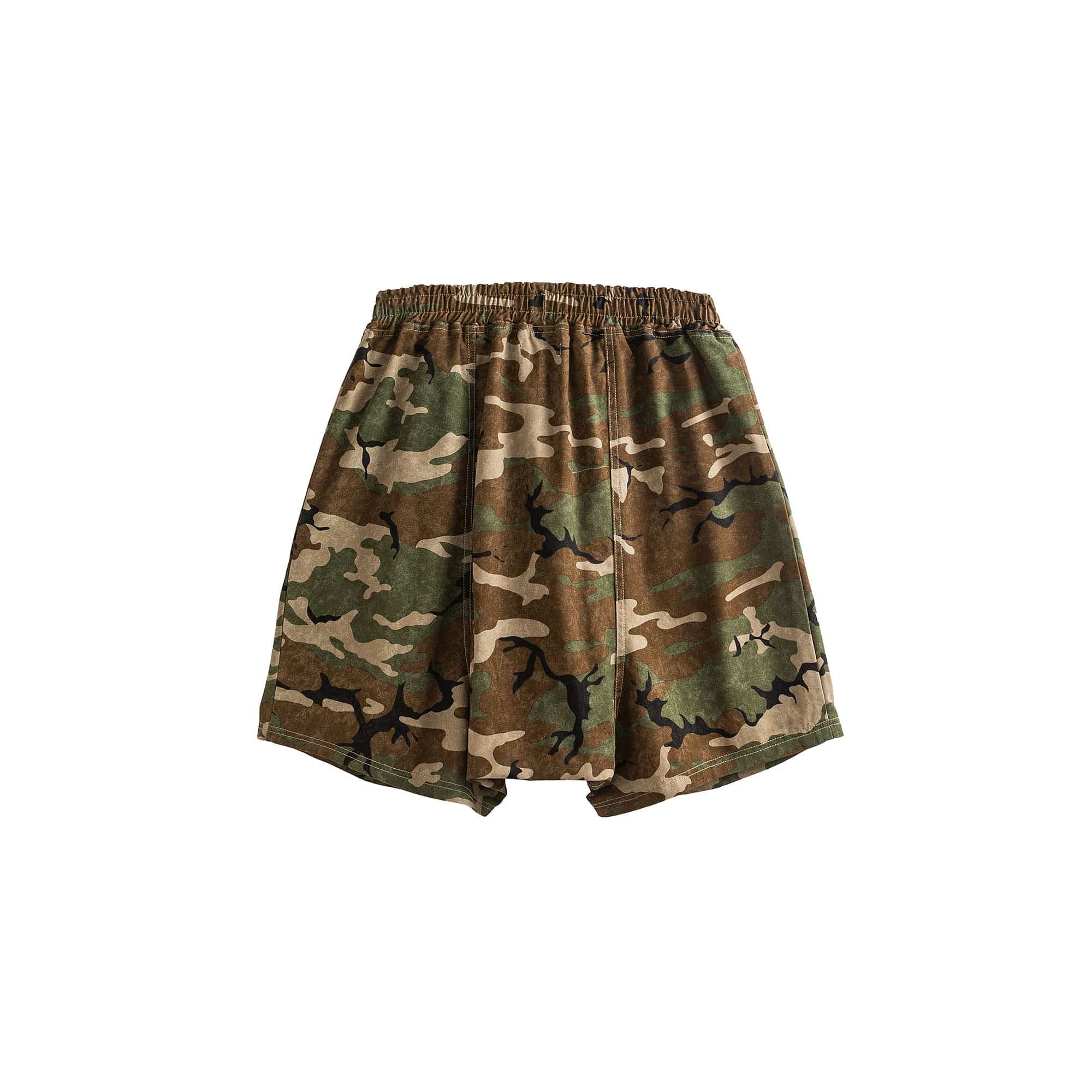 ME DA IGUAL Utility Camo Drawstring Shorts