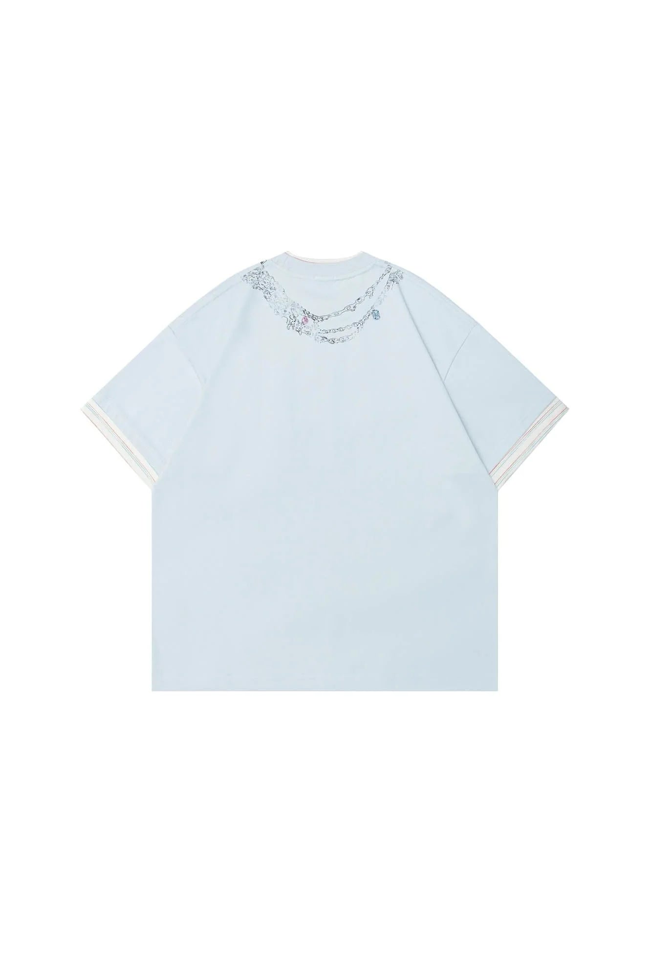OVDY Chain Graphic Layered Sorona T-Shirt