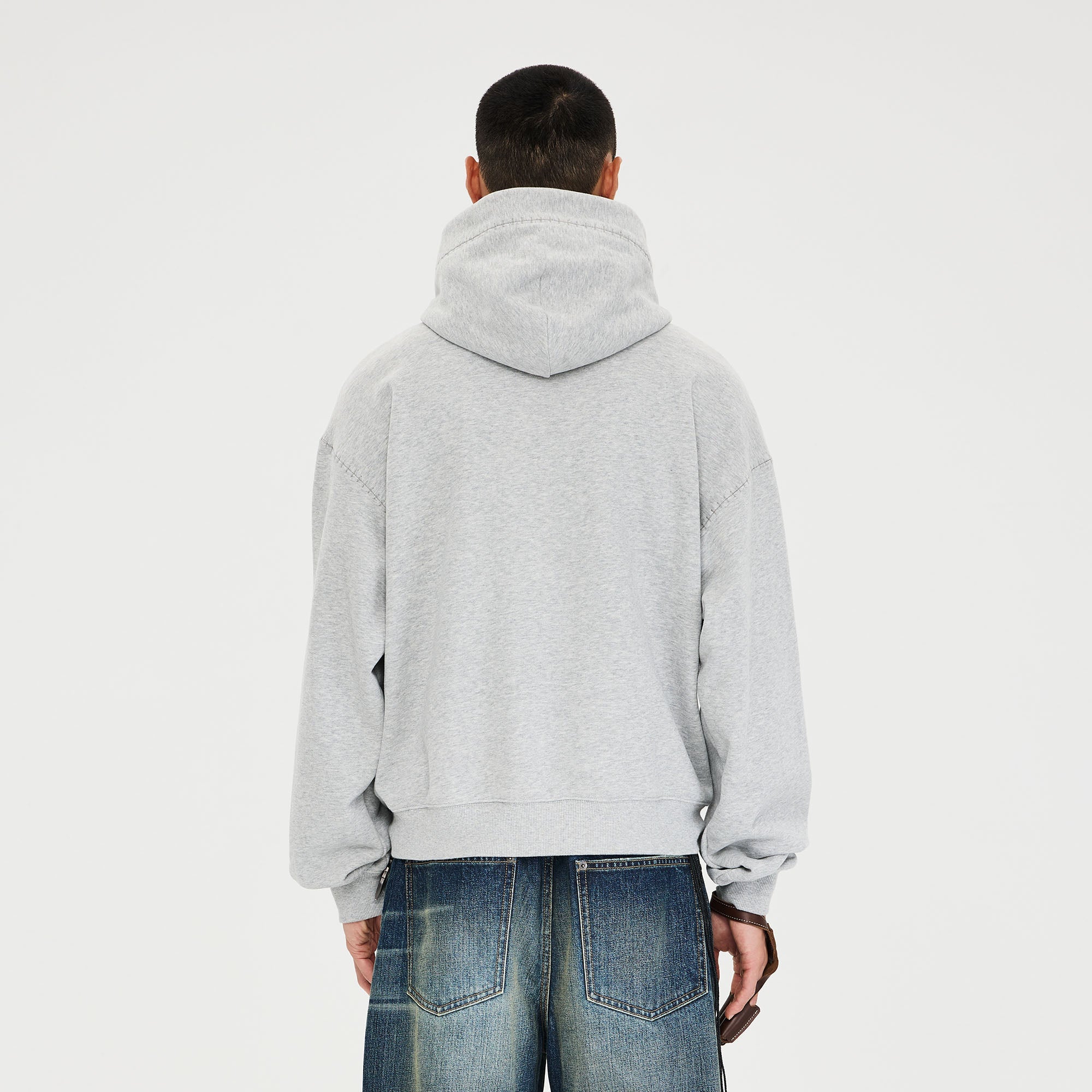 CATSSTAC Totem-Trimmed Kangaroo Pocket Hoodie