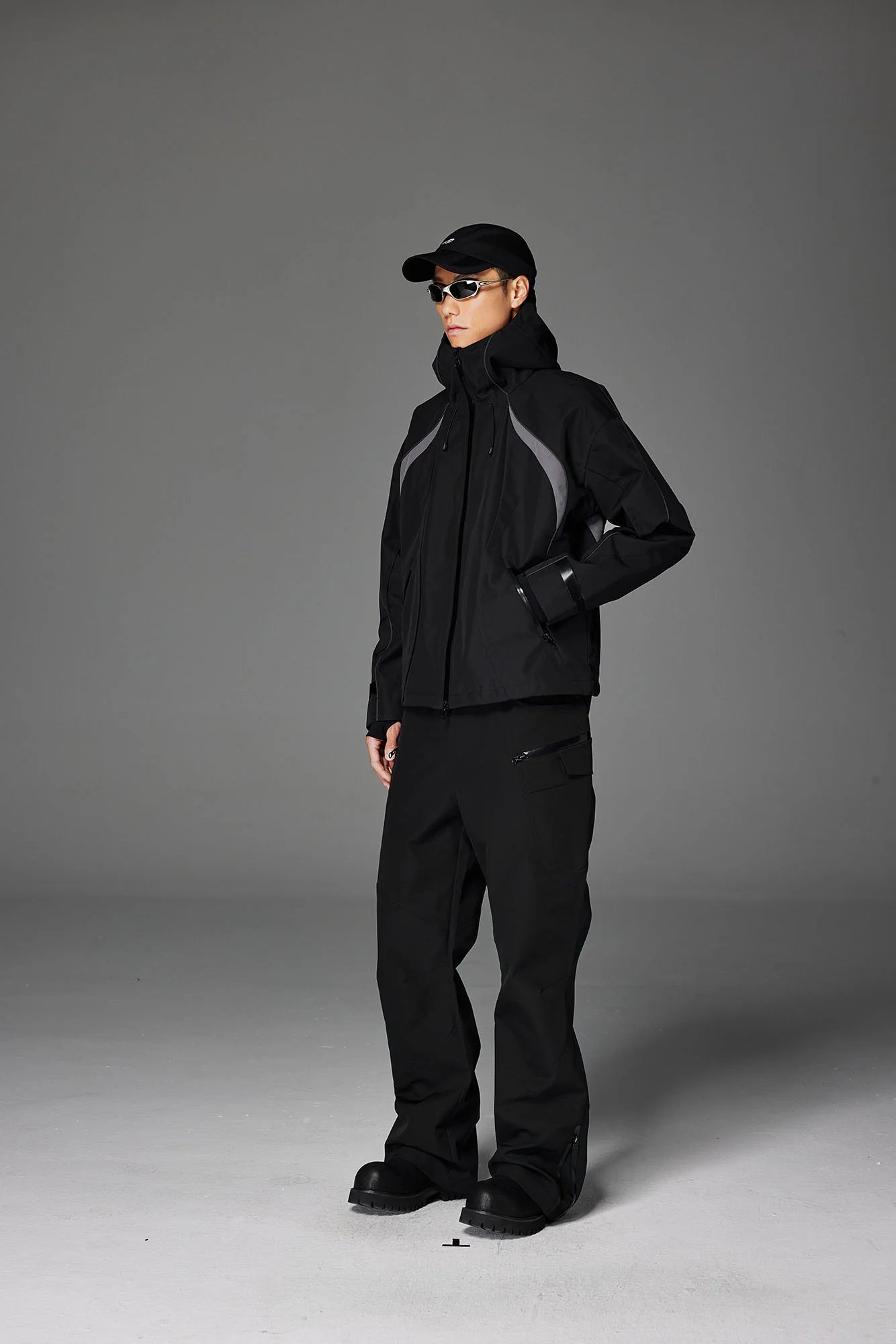 CATSSTAC Stormline Contrast Panel Zip Jacket