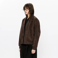 KREATE Faux Layered-Look V-Neck Jacket