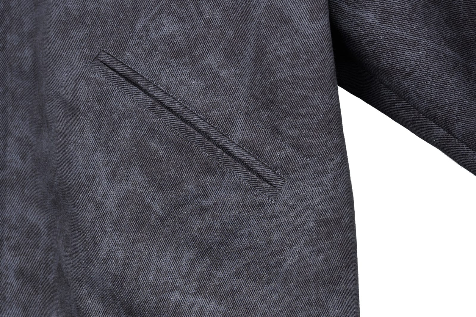 OKAYTHXBYE Essential Contrast Collar Washed Jacket