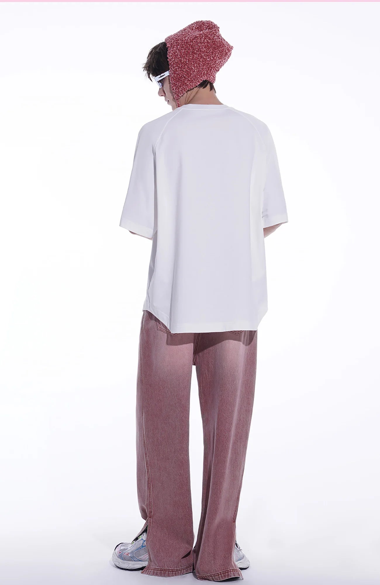 TIWILLTANG Side-Cut Oversized Jeans
