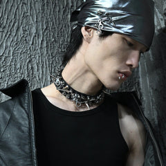 ILLUSORY Modern Hunter Rivet PU Choker