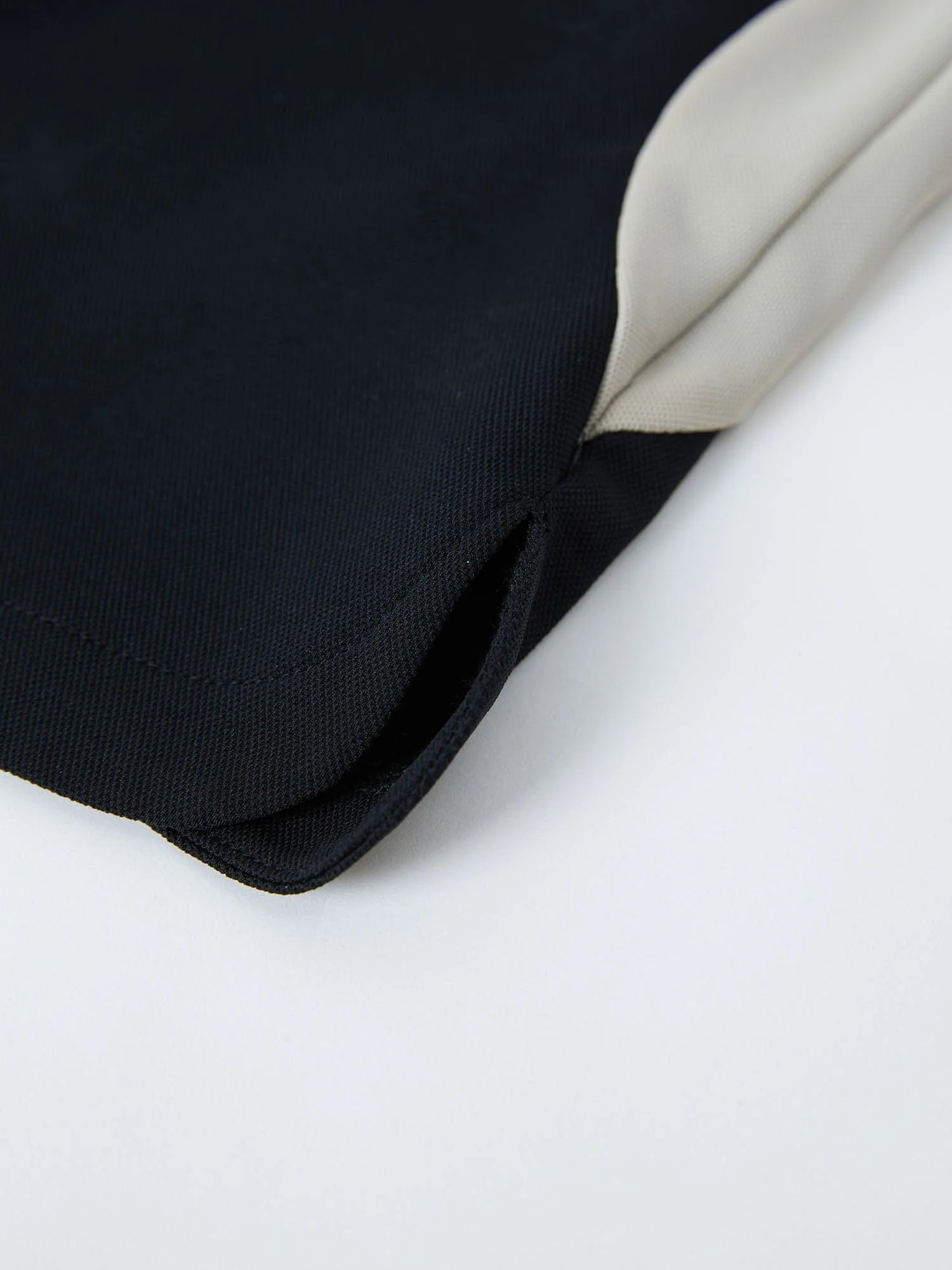 UMAMIISM Contrast Half-Zip Quick-Dry T-Shirt