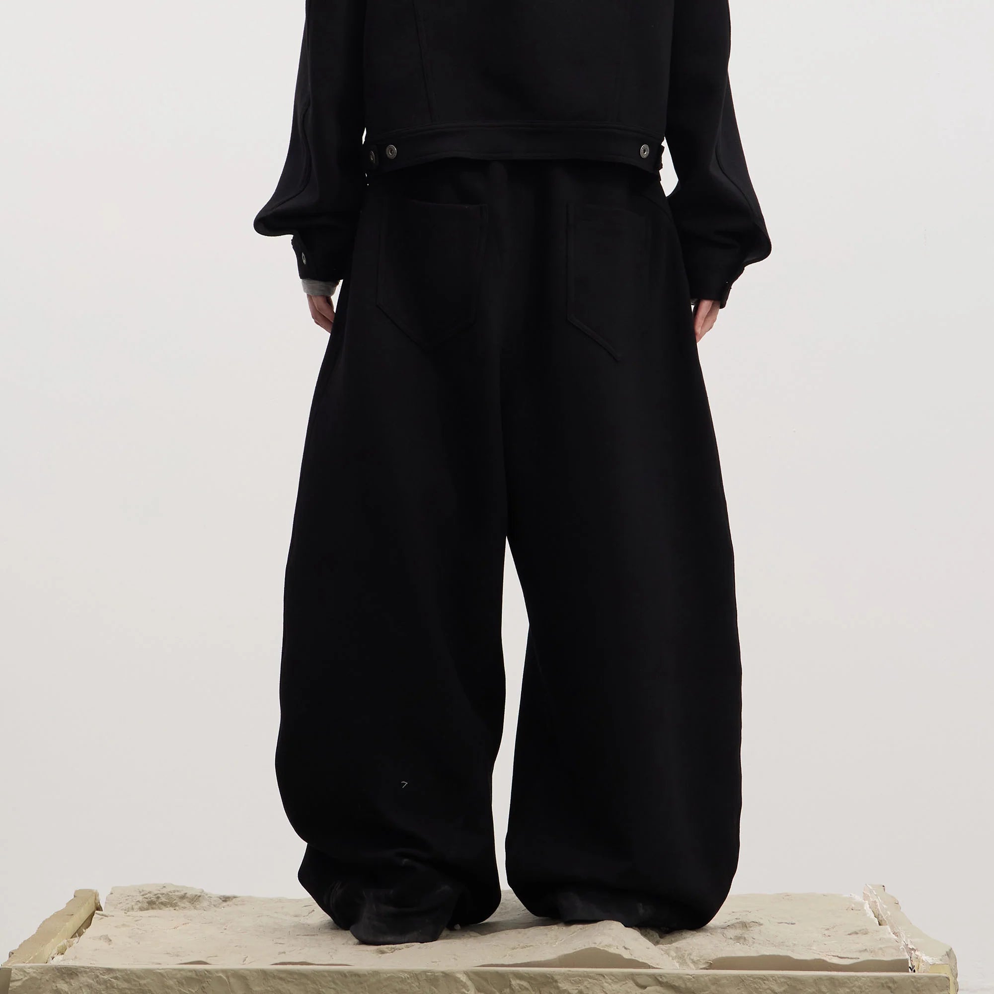 DND4DES Essential Wool-Blend Baggy Pants