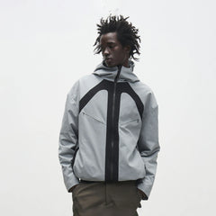 7440 37 1 Contrast Panelled Softshell Jacket