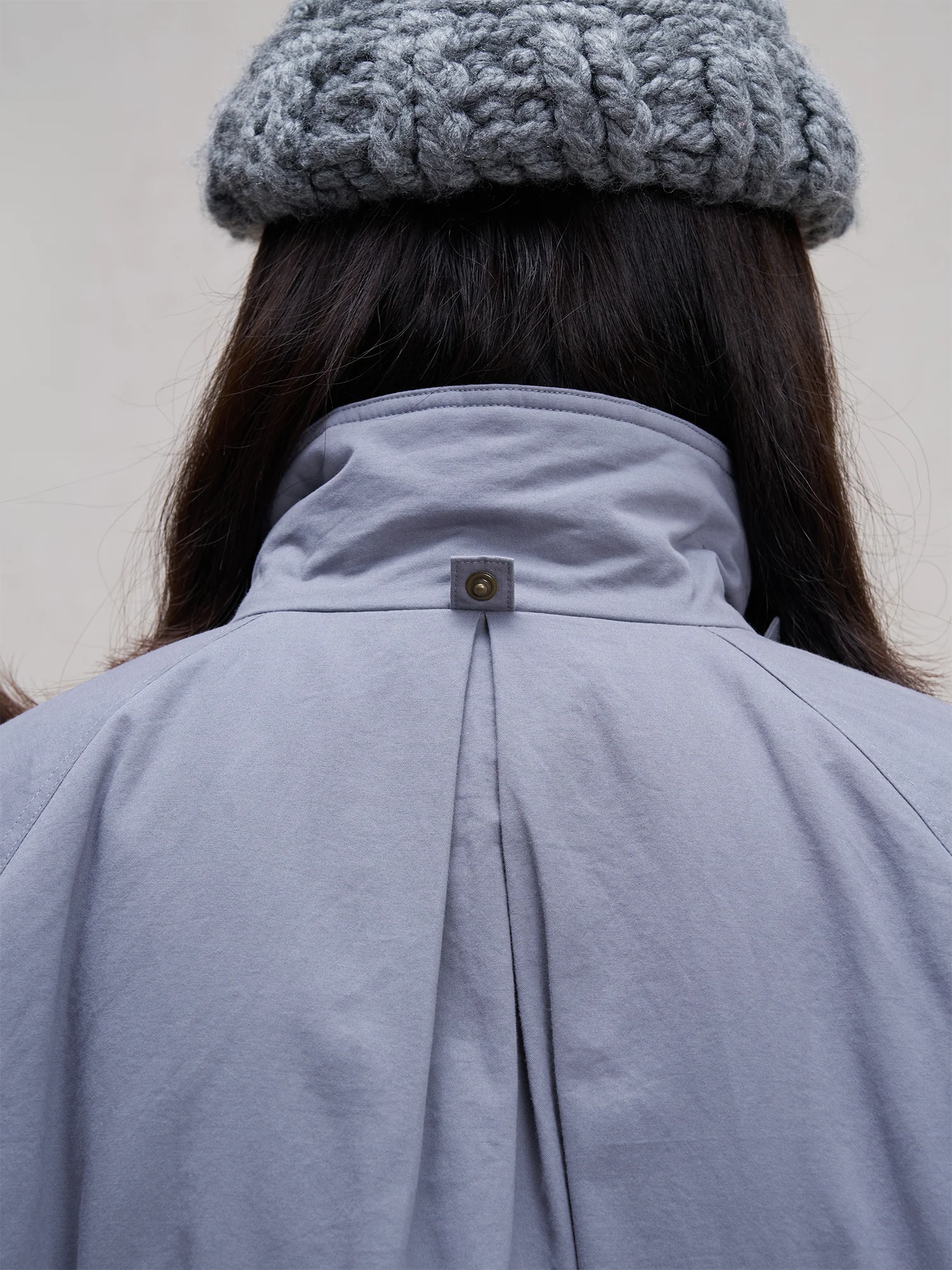 UNLIMITED MOTE Patchwork-Elbow Padded Utility Parka