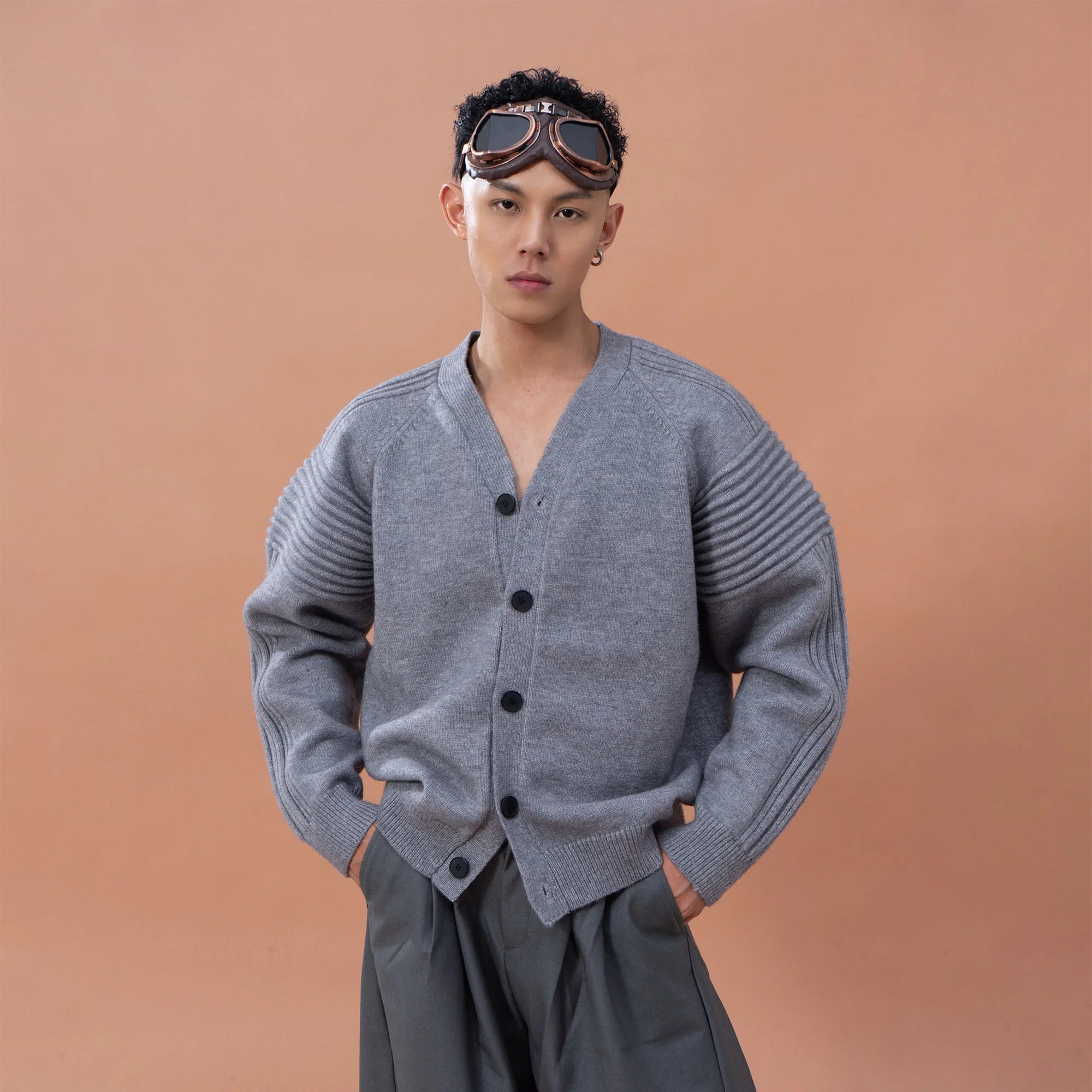 CLP Modern V-Neck Cardigan