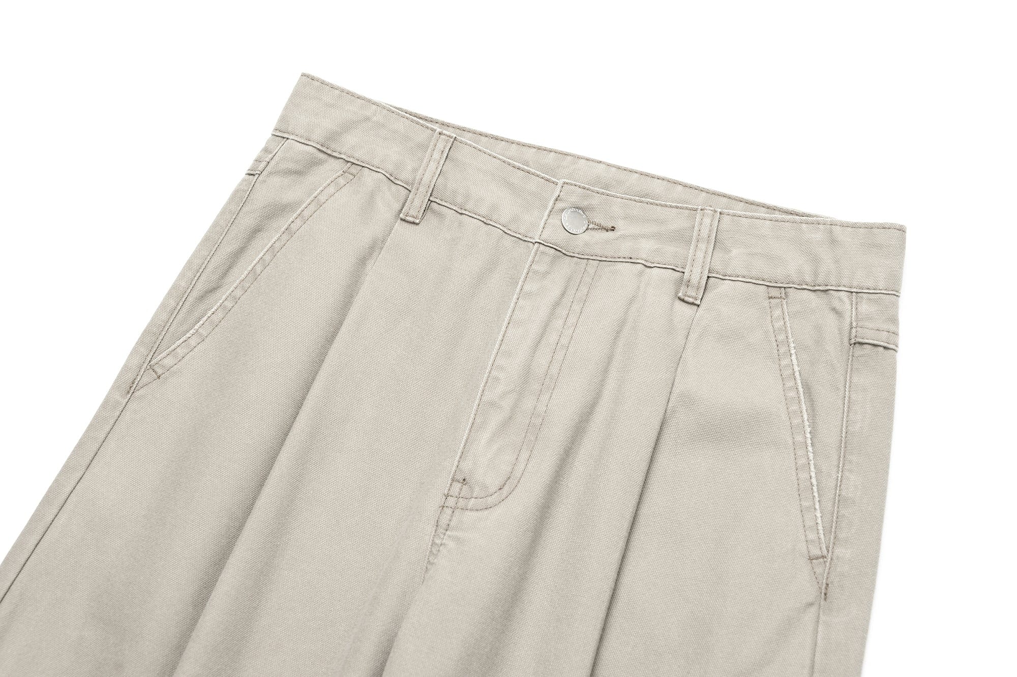 OKAYTHXBYE Pleated Utility Baggy Cargo Pants