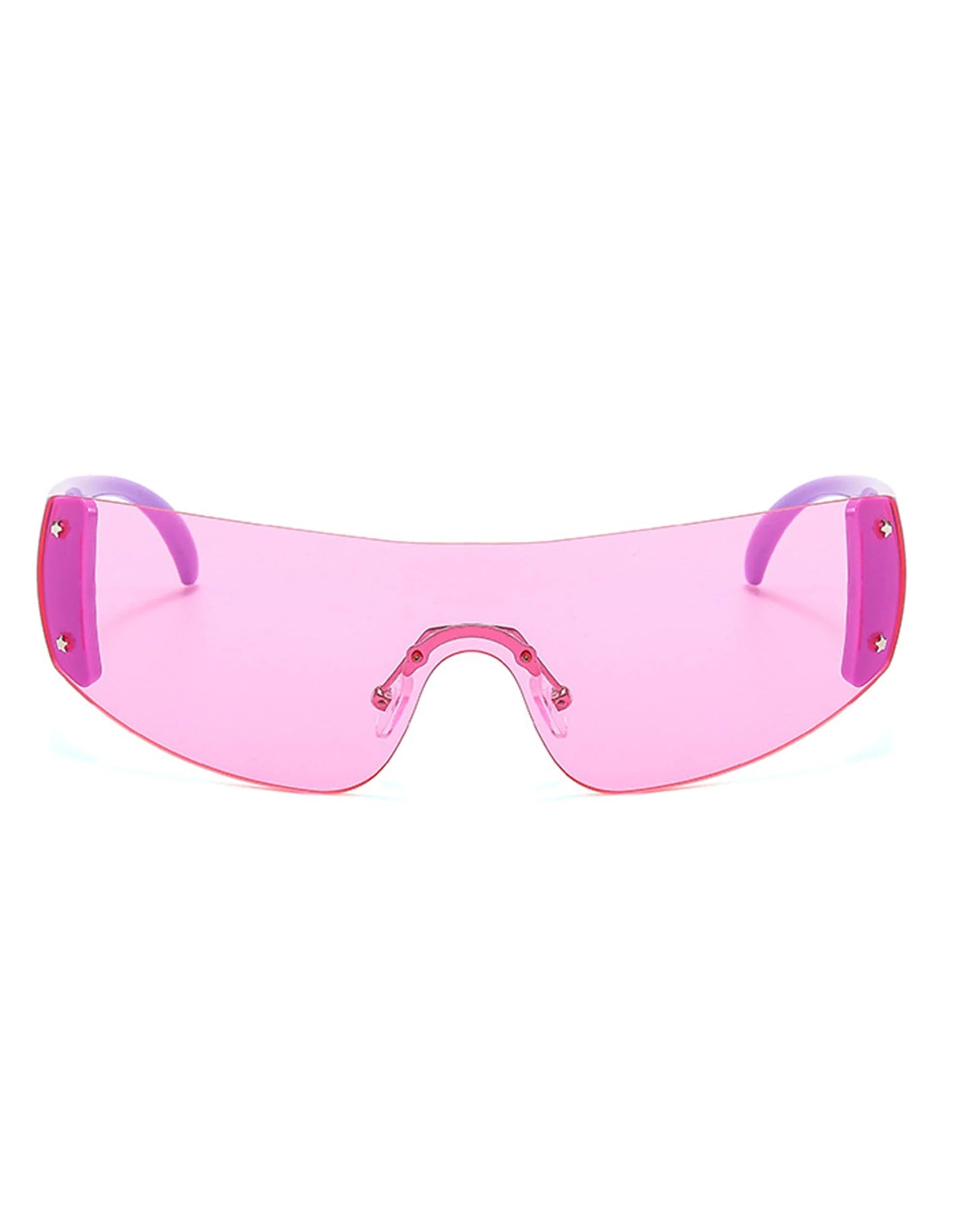 DAMAGE ASIA OPTICALS Frameless One-Piece Sunglasses