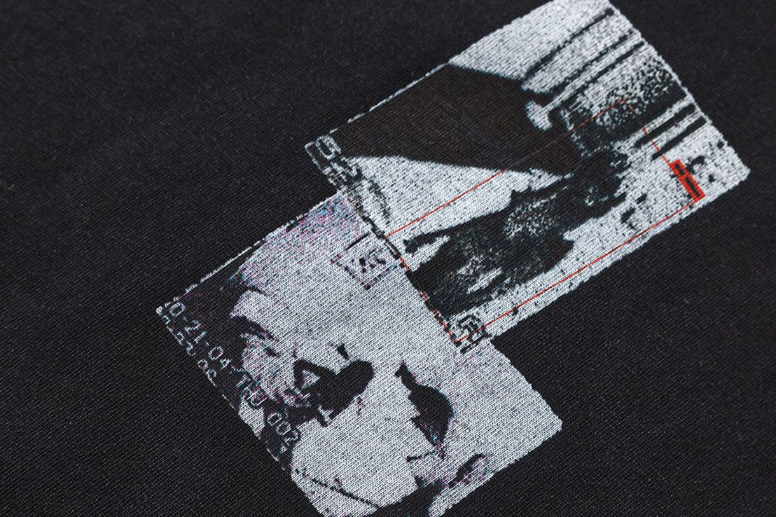 LUUUCAM Bedroom Surveillance Graphic Washed T-Shirt