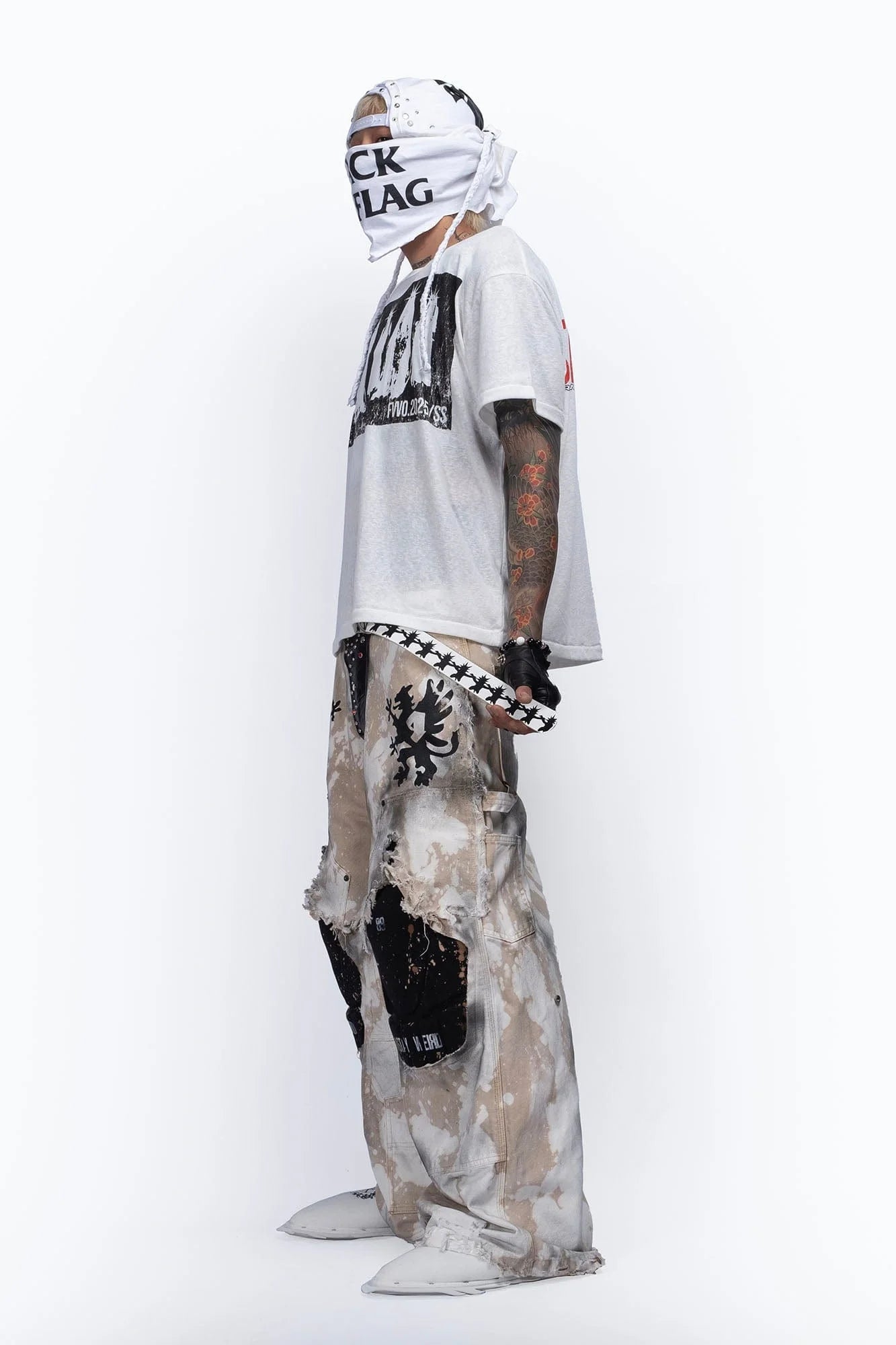 FVVO Stay Weird Graphic Punk T-Shirt