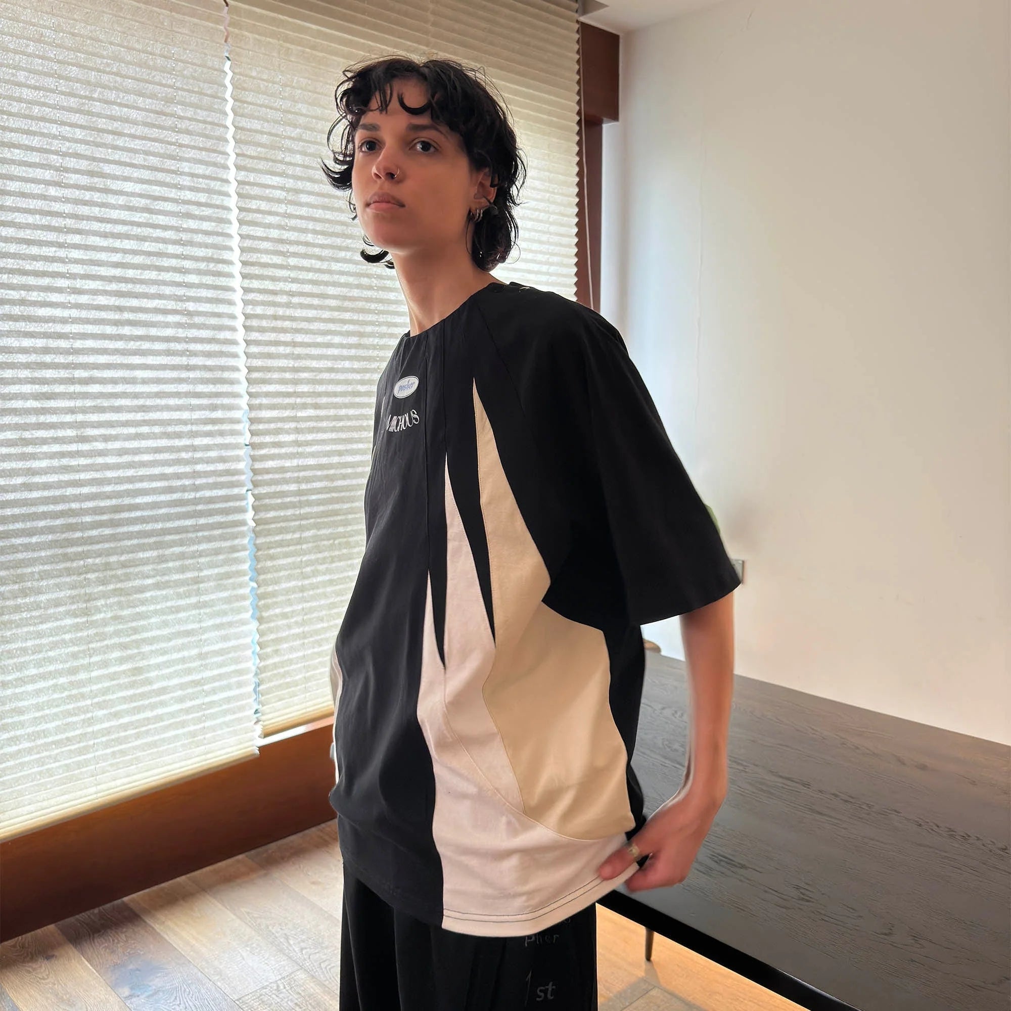 MIICHOUS Iceberg Contrast Panelled T-Shirt