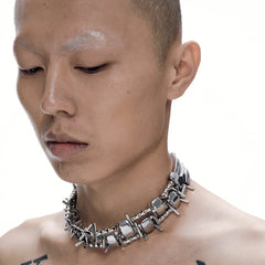 ILLUSORY Double-Strand Jointed Thorn Chocker