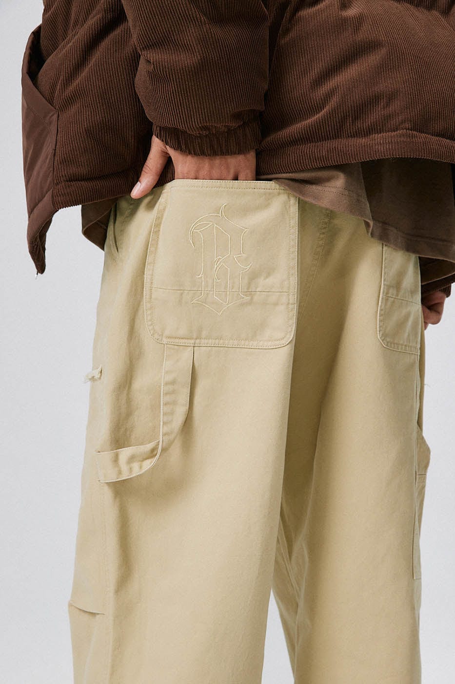 BONELESS Raw Edge Lumber Pants