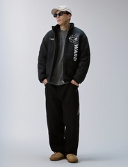 F2CE Paneled Contrast Embroidered LOGO Pants