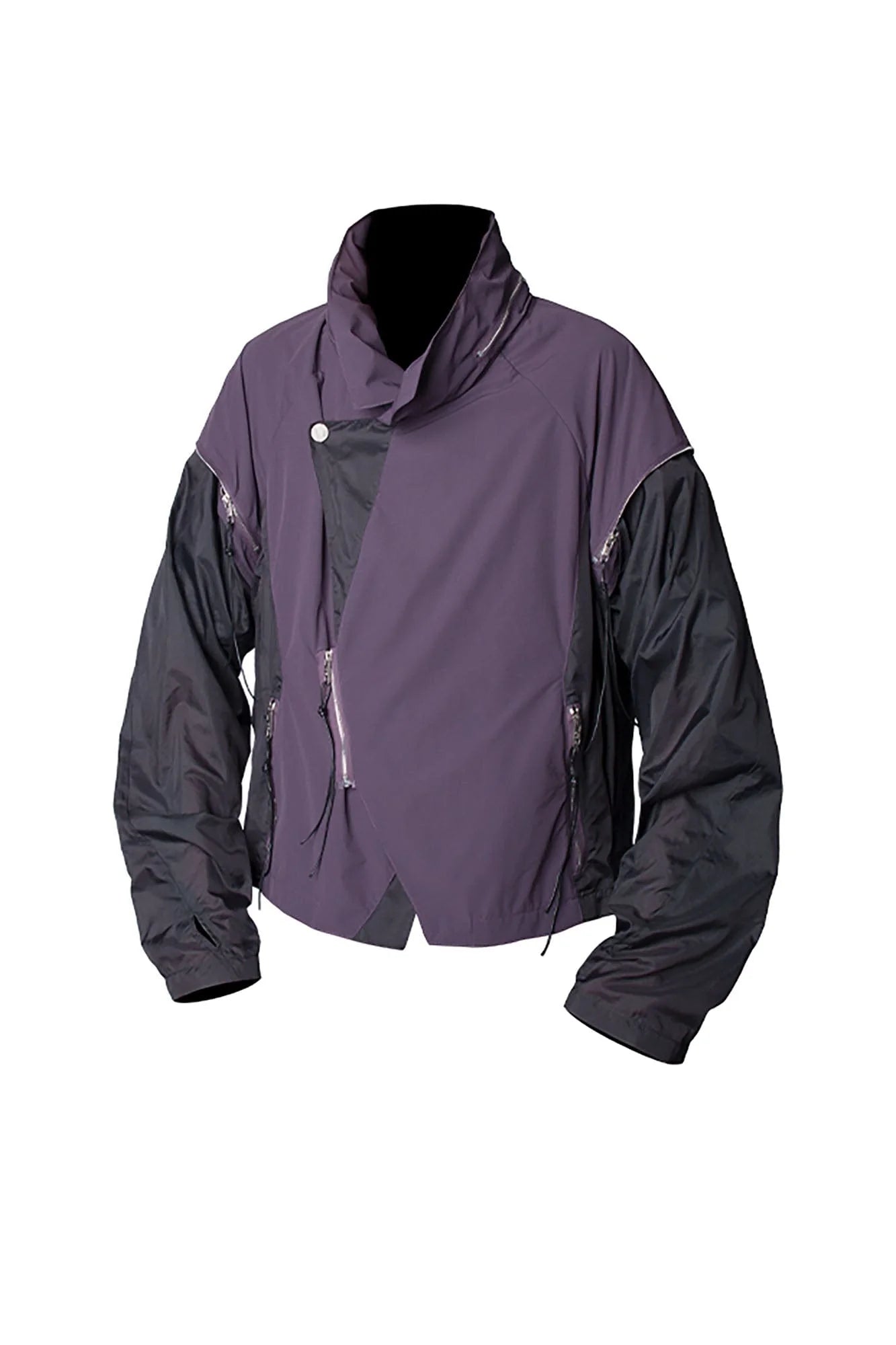 RELABEL Detachable Sleeve Asymmetric UV Protection Jacket