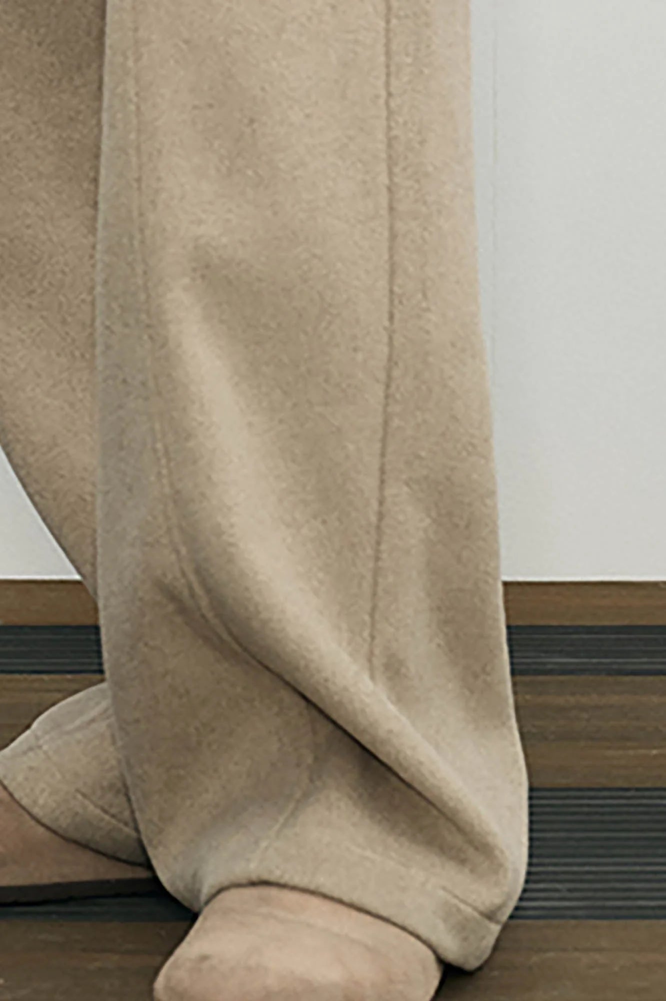 KREATE Double-Breasted Straight-Leg Pants
