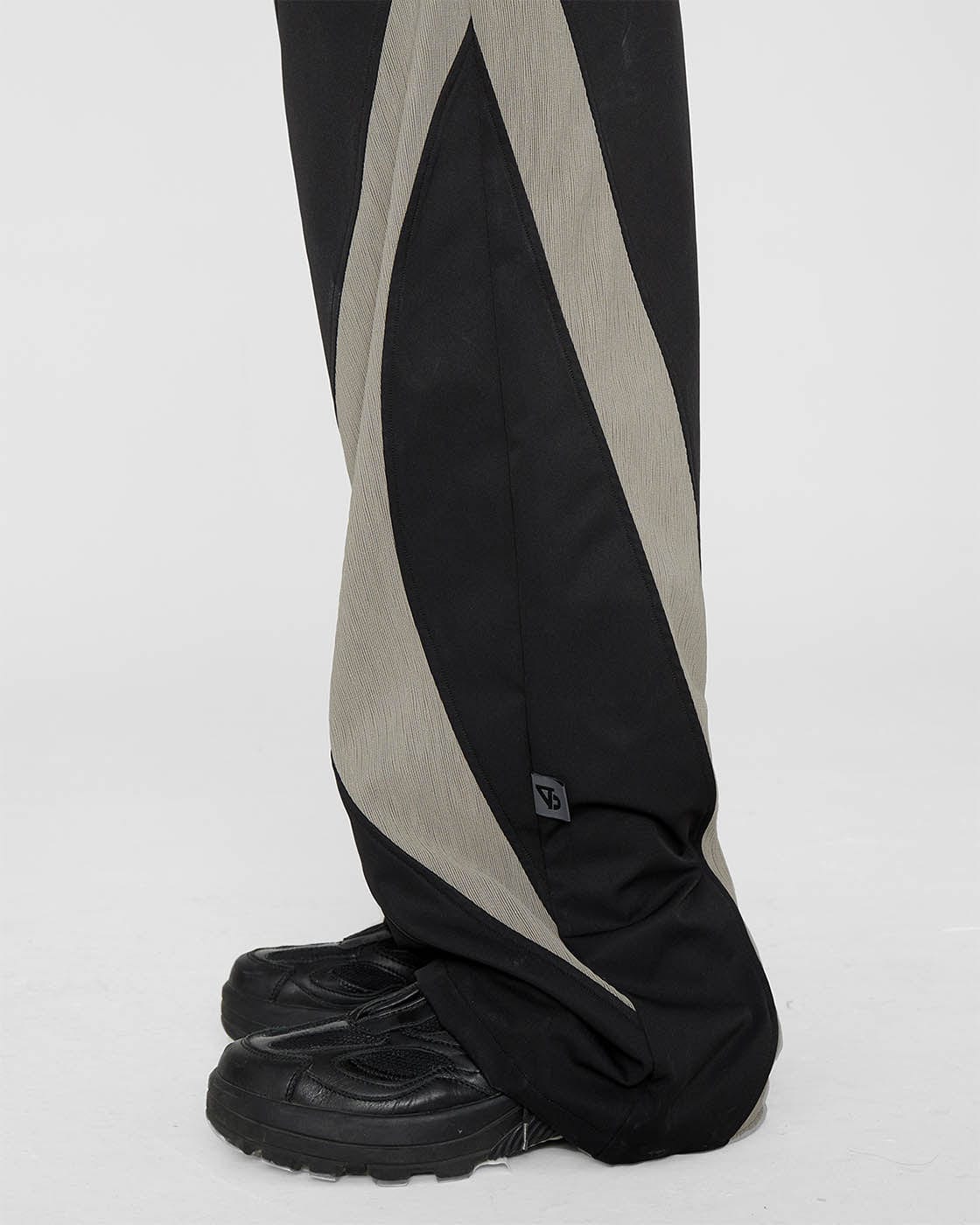 49PERCENT The X Spliced Zipper Pants