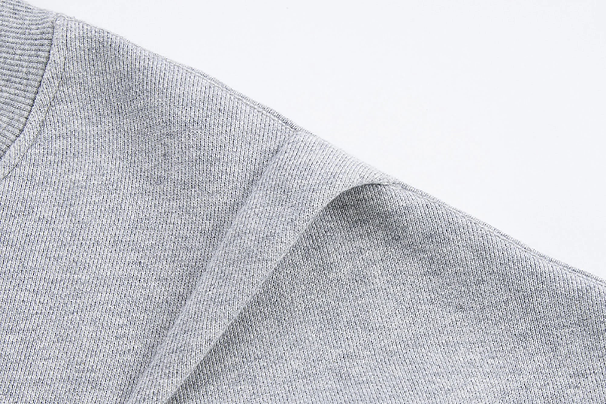 F2CE Pleated Panel Logo Embroidery Sweatshirt