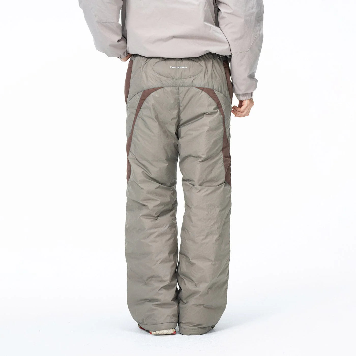 ENSHADOWER Spliced Splash-Proof Down Ski Pants