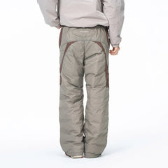 ENSHADOWER Spliced Splash-Proof Down Ski Pants
