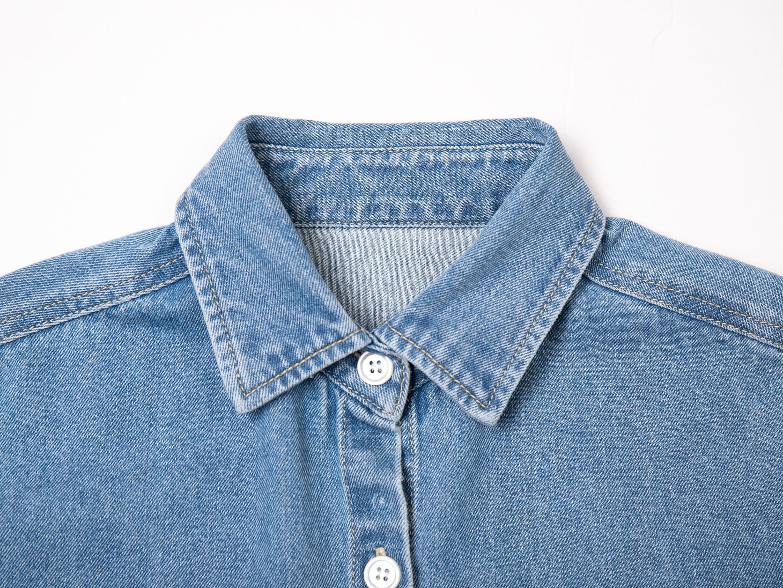LEONSENSE Classical Tencel Denim Shirts