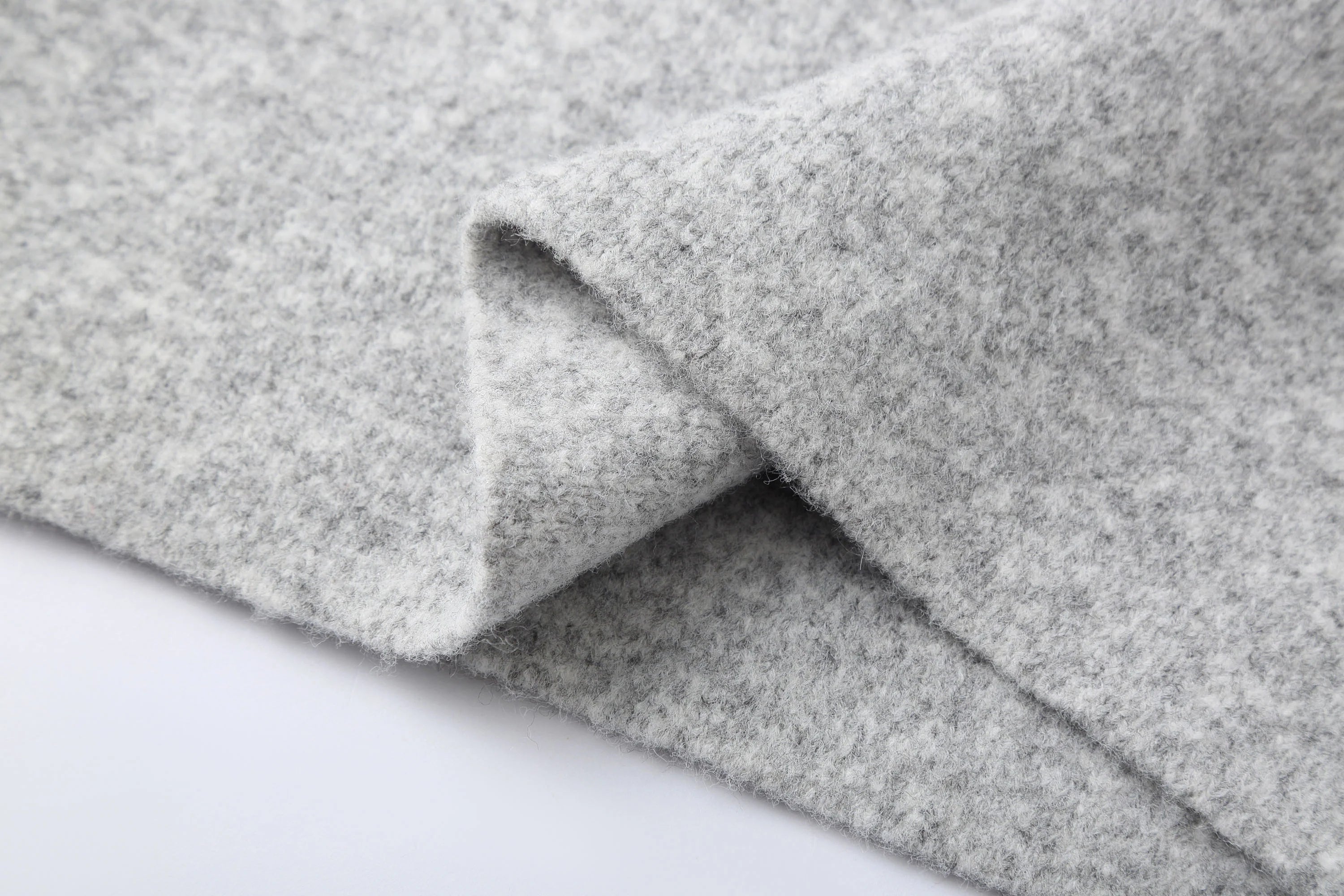 CLP Deep-V Oversized Wool-Blend Pullover