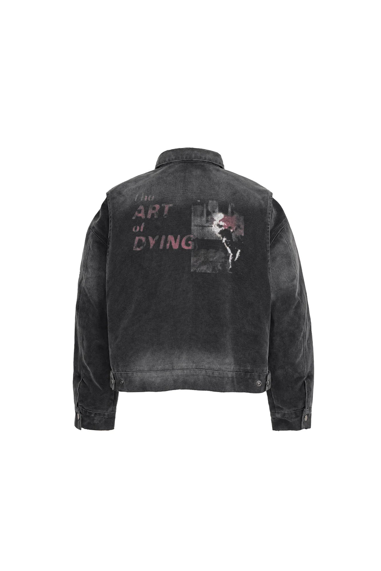 UNDERWATER Dying Art Distressed Jacket