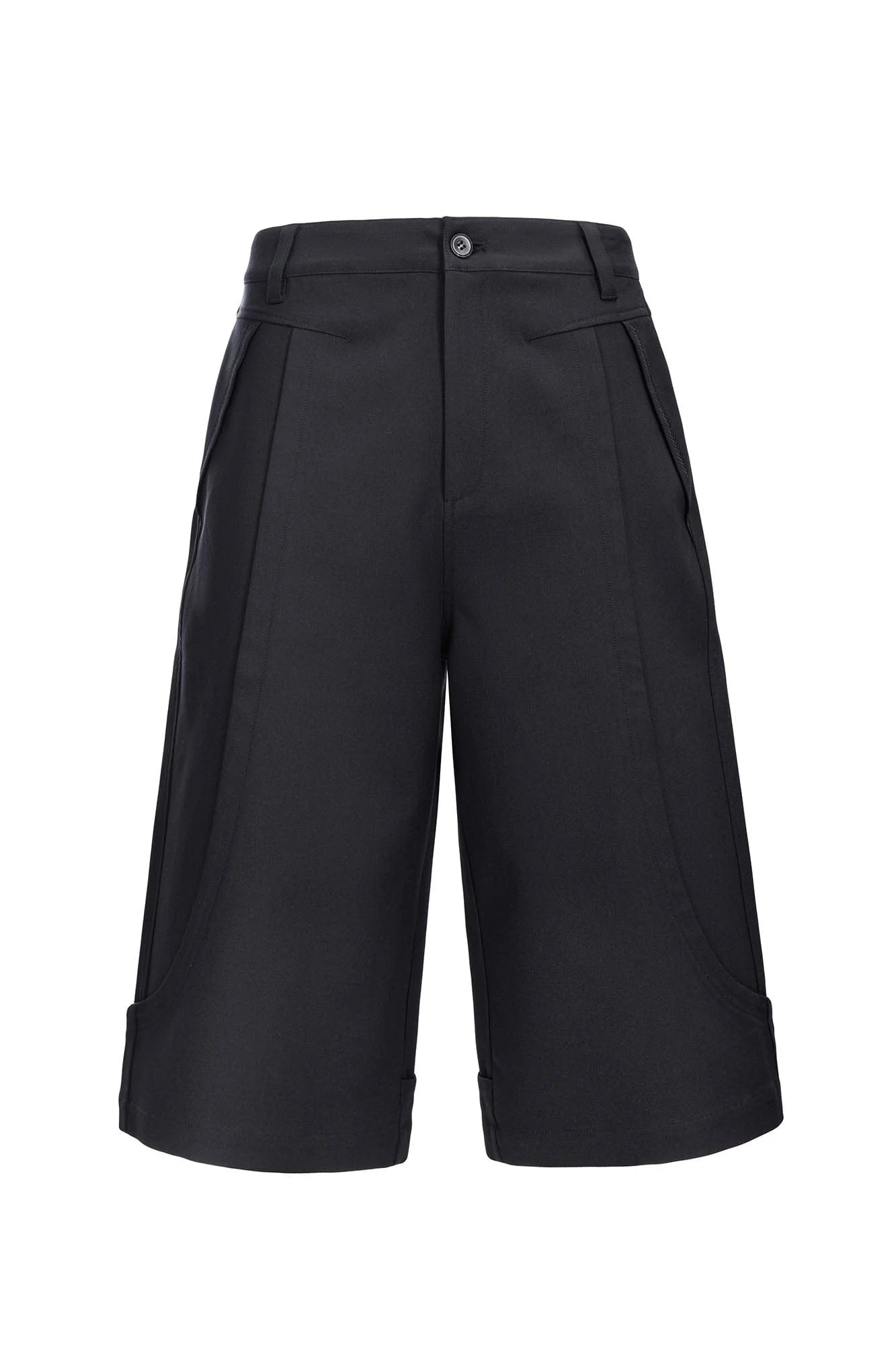 CATSSTAC Essential Spliced Wool-Blend Capri Pants
