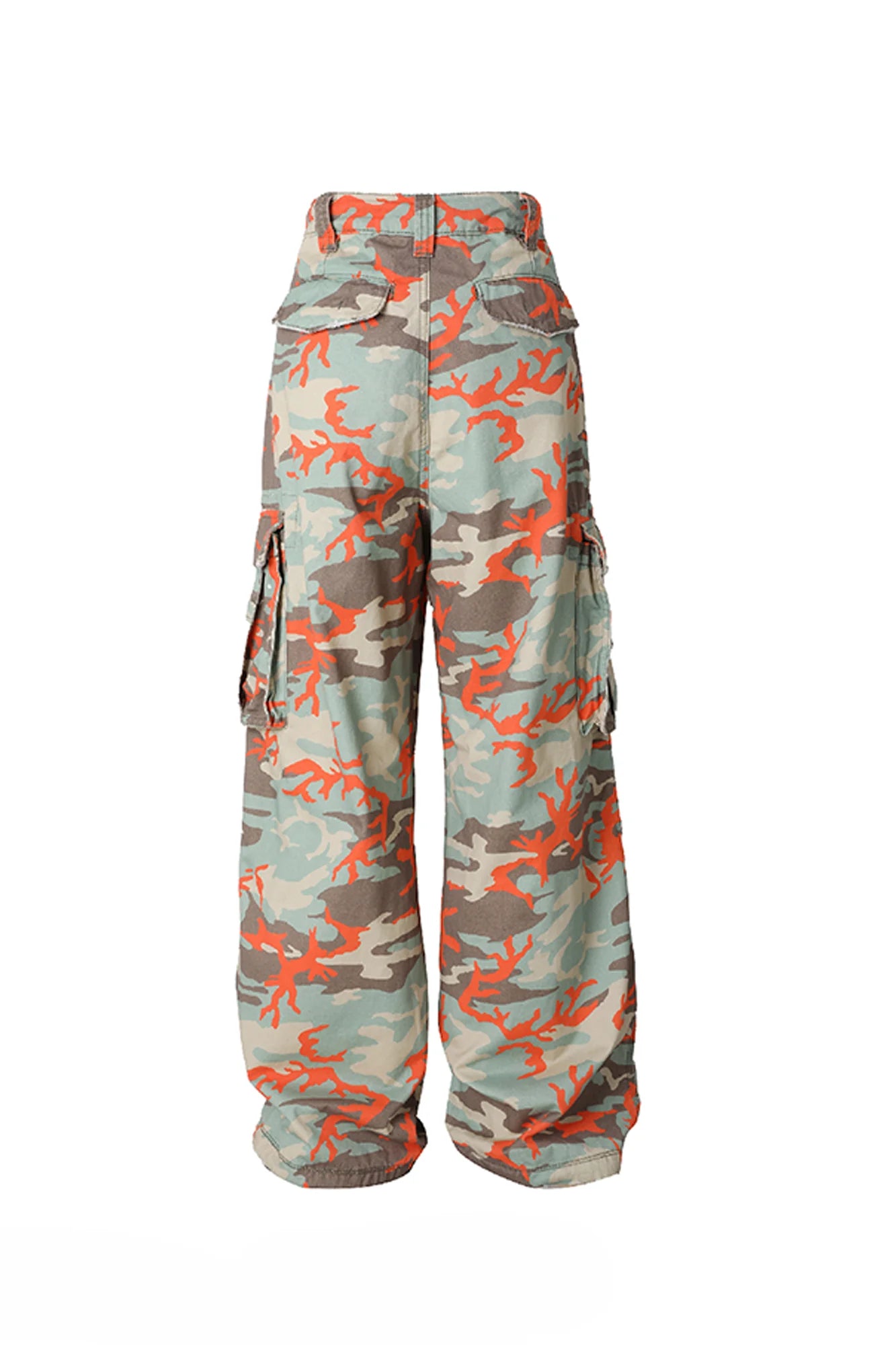 STEEPC Camo Wide-Leg Cargo Pants