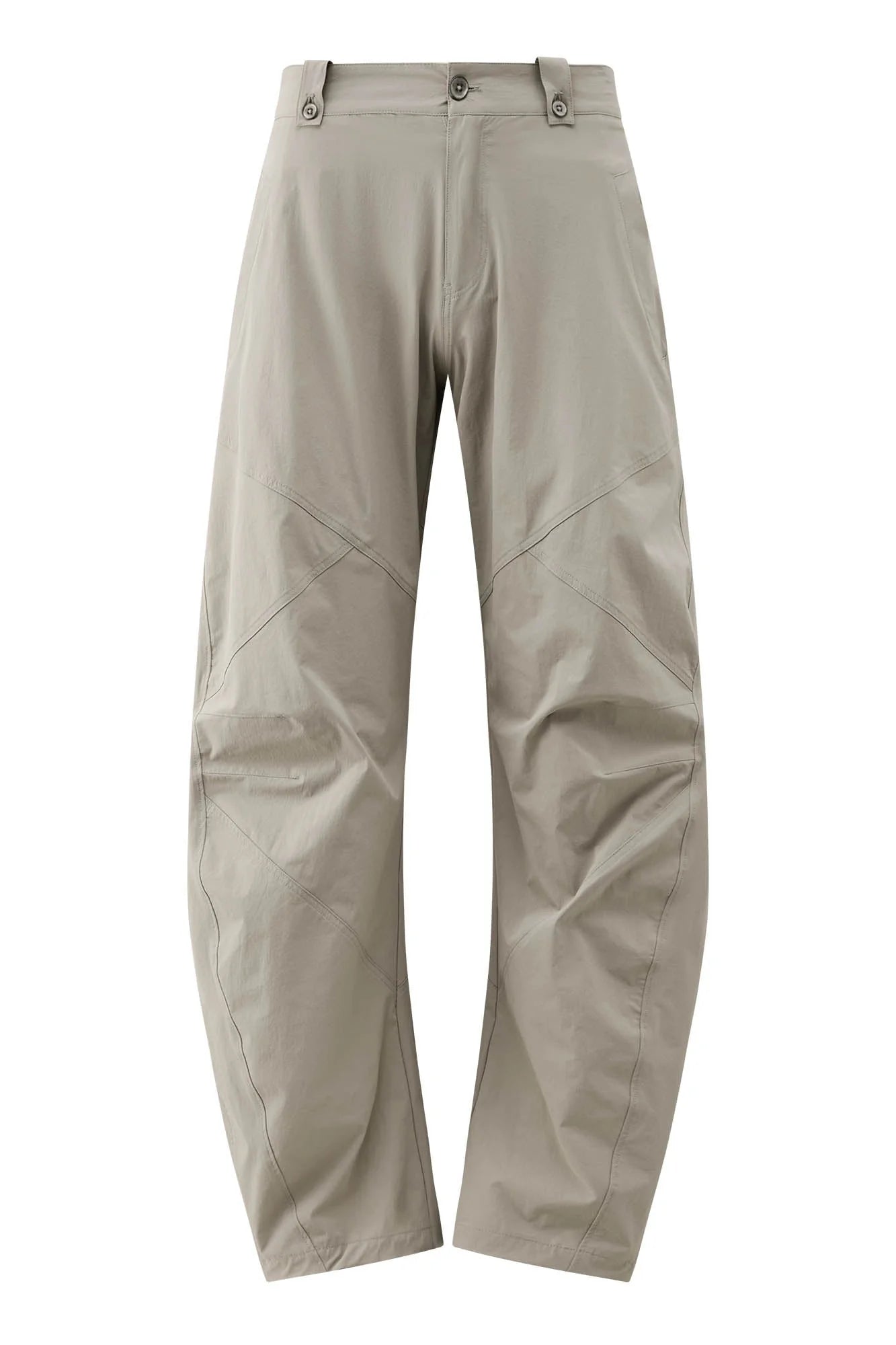ORGANIC EMOTION Retro Spliced Curved Pants