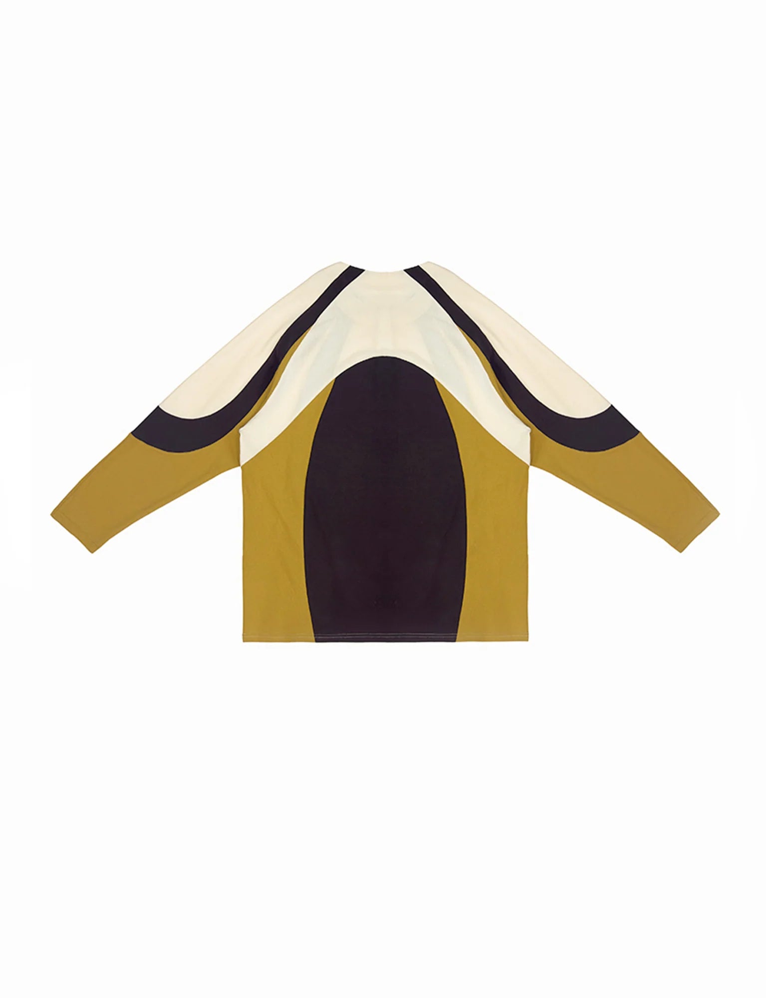 MIICHOUS Contrast Panel UV-Protection Long-Sleeve Tee