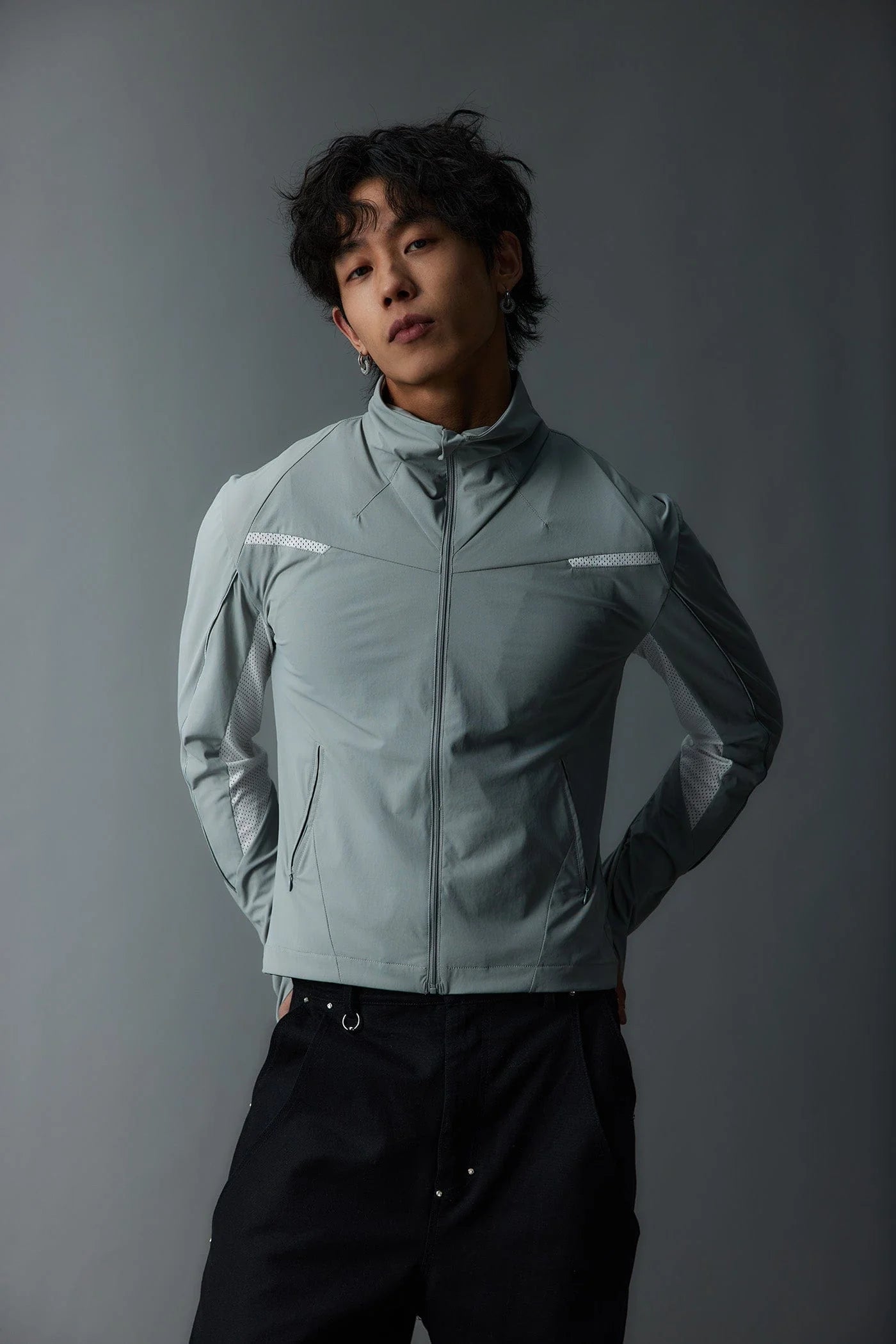 WHISTLEHUNTER Glacier Shuttle Spliced Slim Fit Jacket
