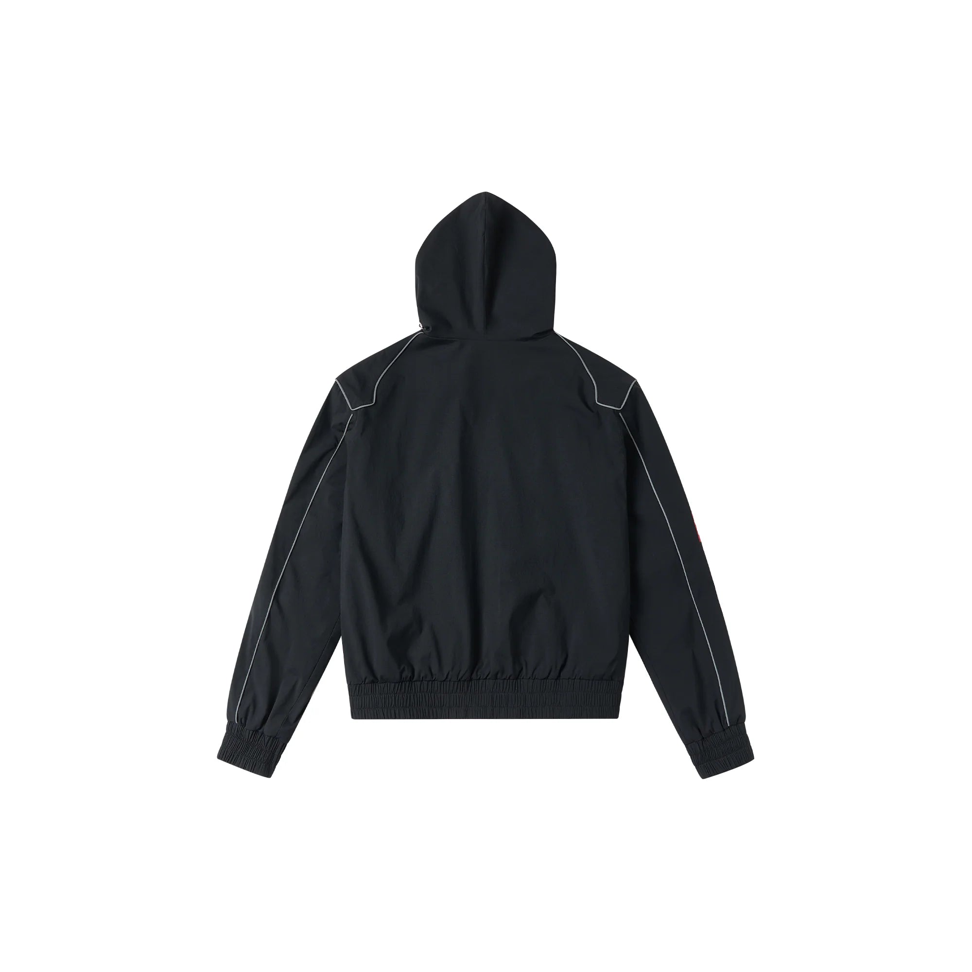 SAVAGEGROWTHWORLD Embroidered Logo Piped Hooded Jacket