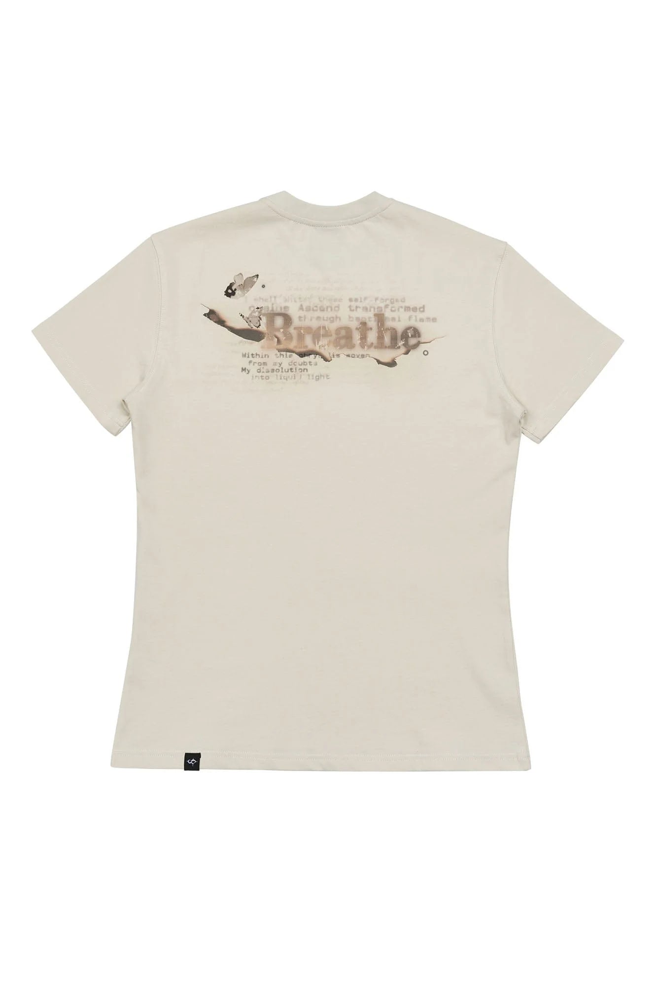 SAVAGEGROWTHWORLD Burnt Butterfly Graphic T-Shirt