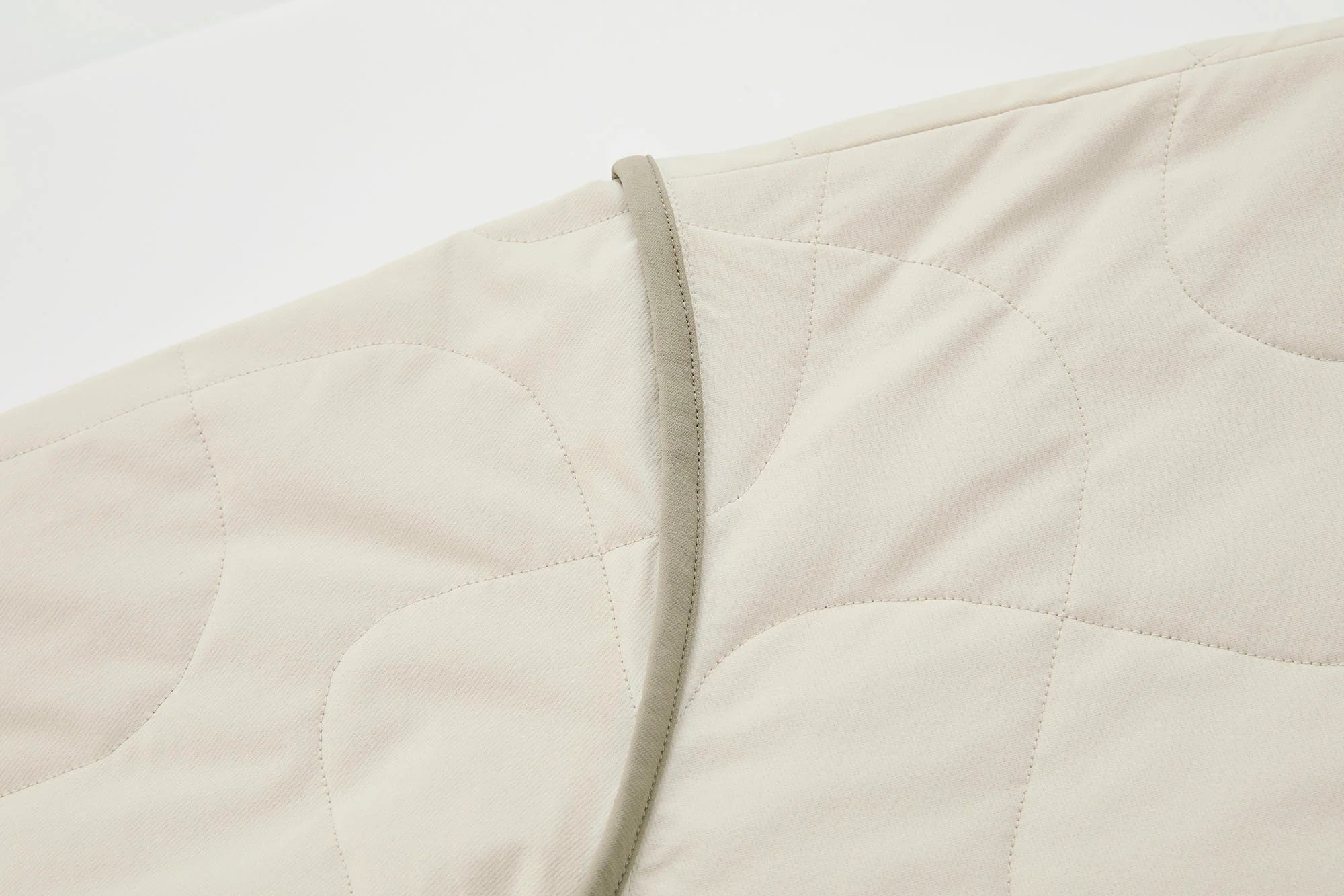 ORGANIC EMOTION Quilted Snap-Front Down Jacket