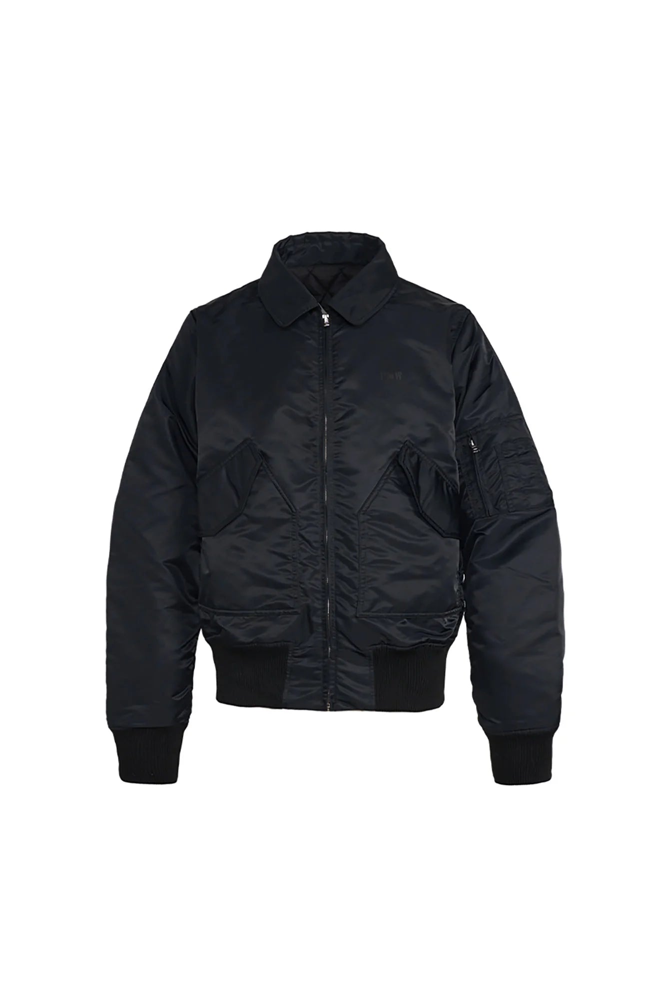 PMW Classic Ruched Insulated Bomber Jacket