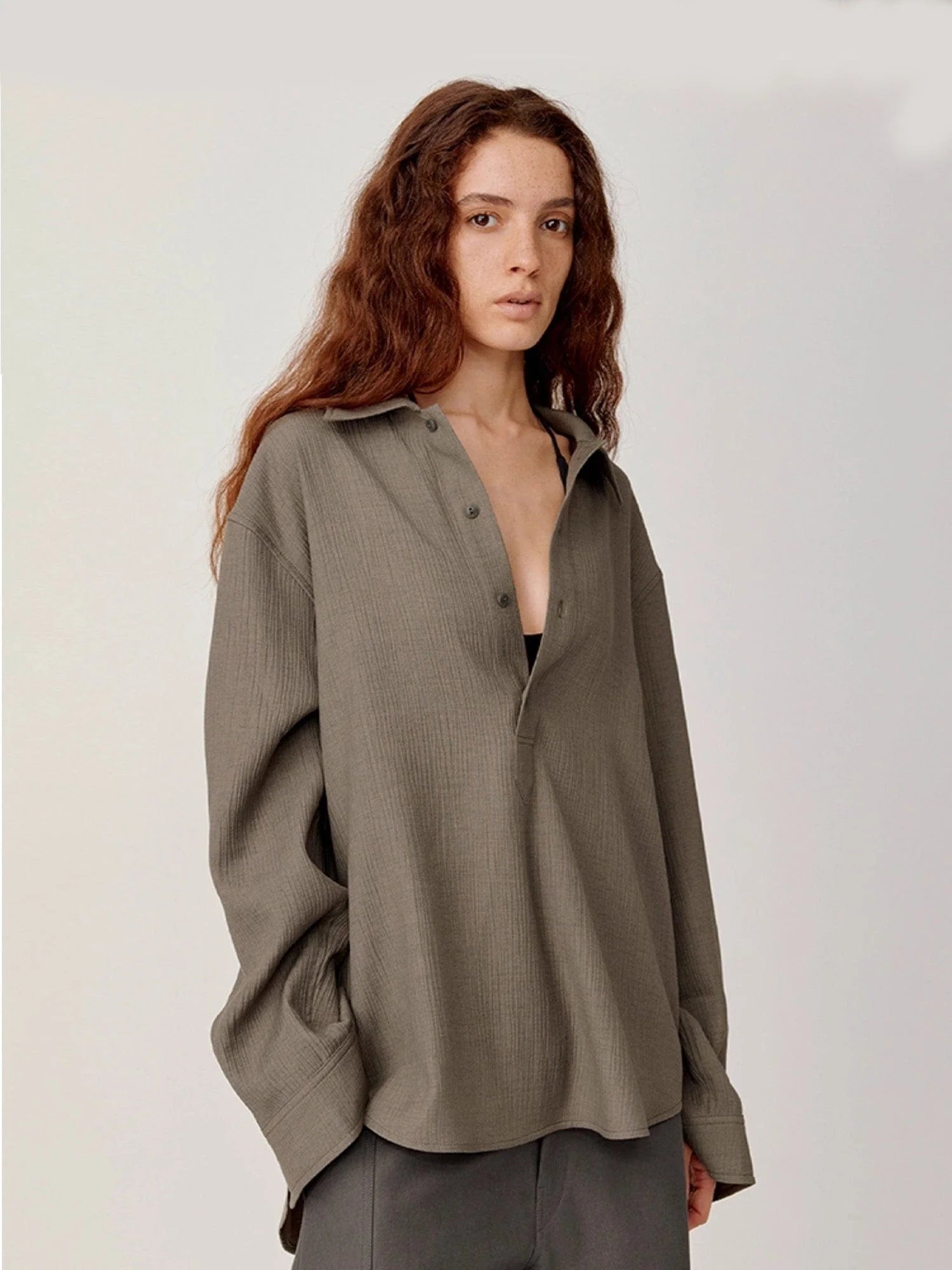 OPICLOTH Essential Crinkled Pullover