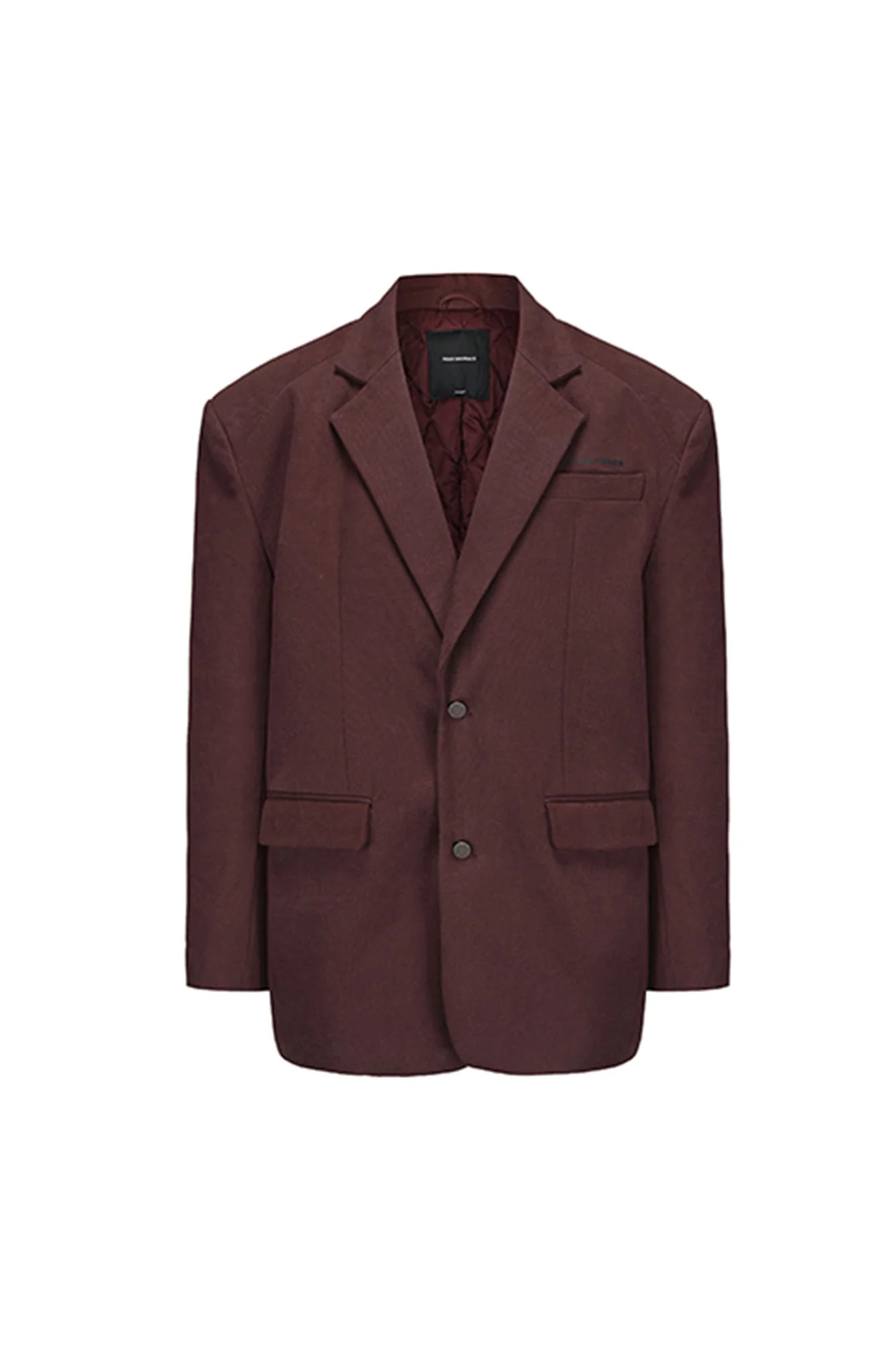VANN VALRENCE Essential Padded Boxy Blazer