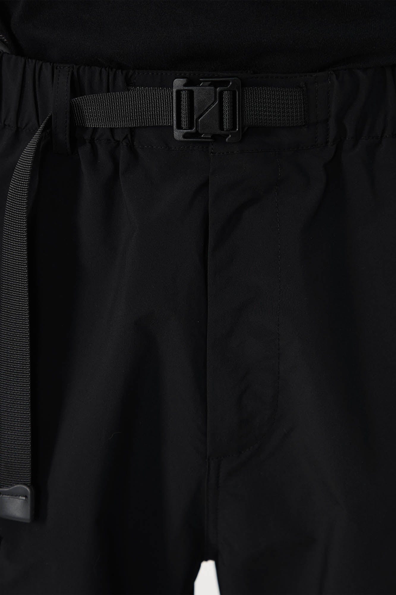 SILENSTORM Multi-Pocket Drawstring Crinkled Pants