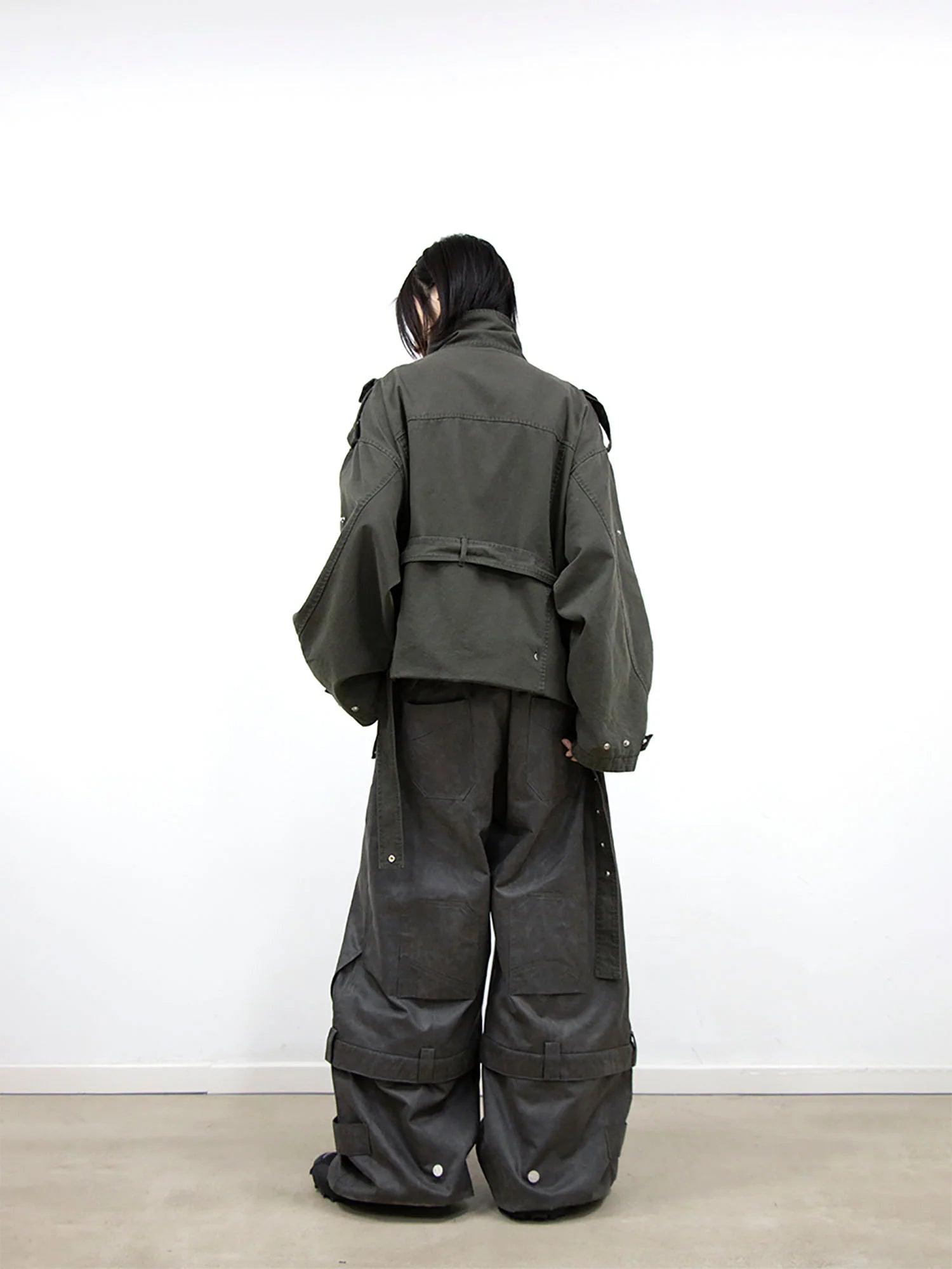RELABEL Convertible Foldover-Waist Cargo Pants