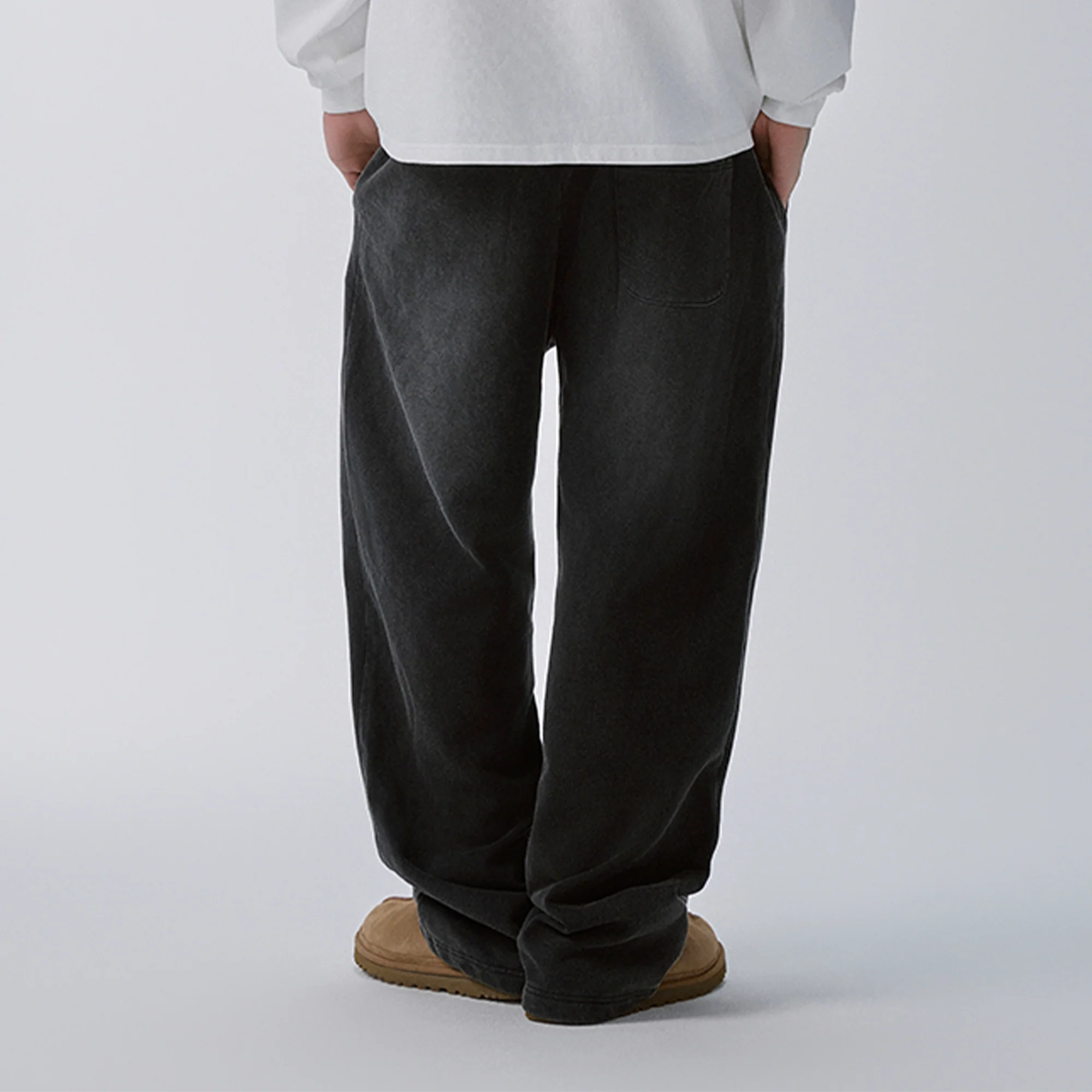 F2CE Washed Badge Graphic Drawstring Sweatpants